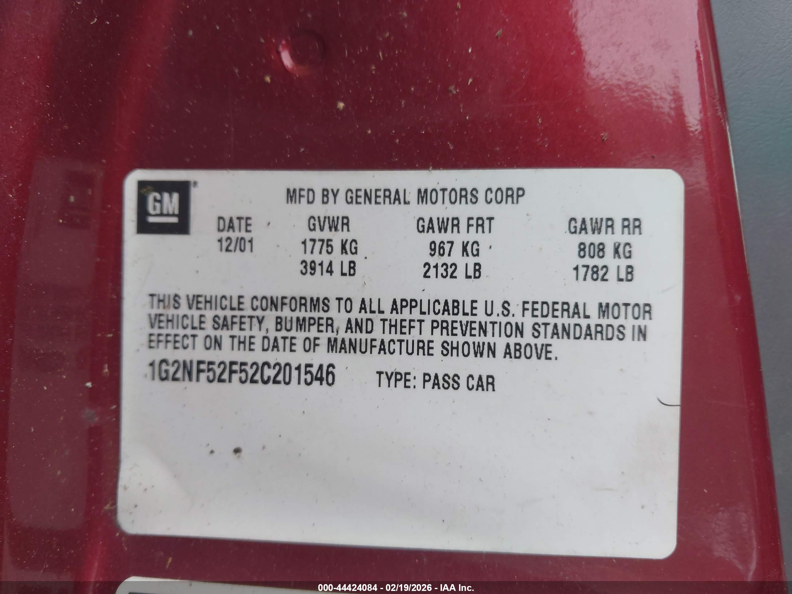 PONTIAC GRAND image 9