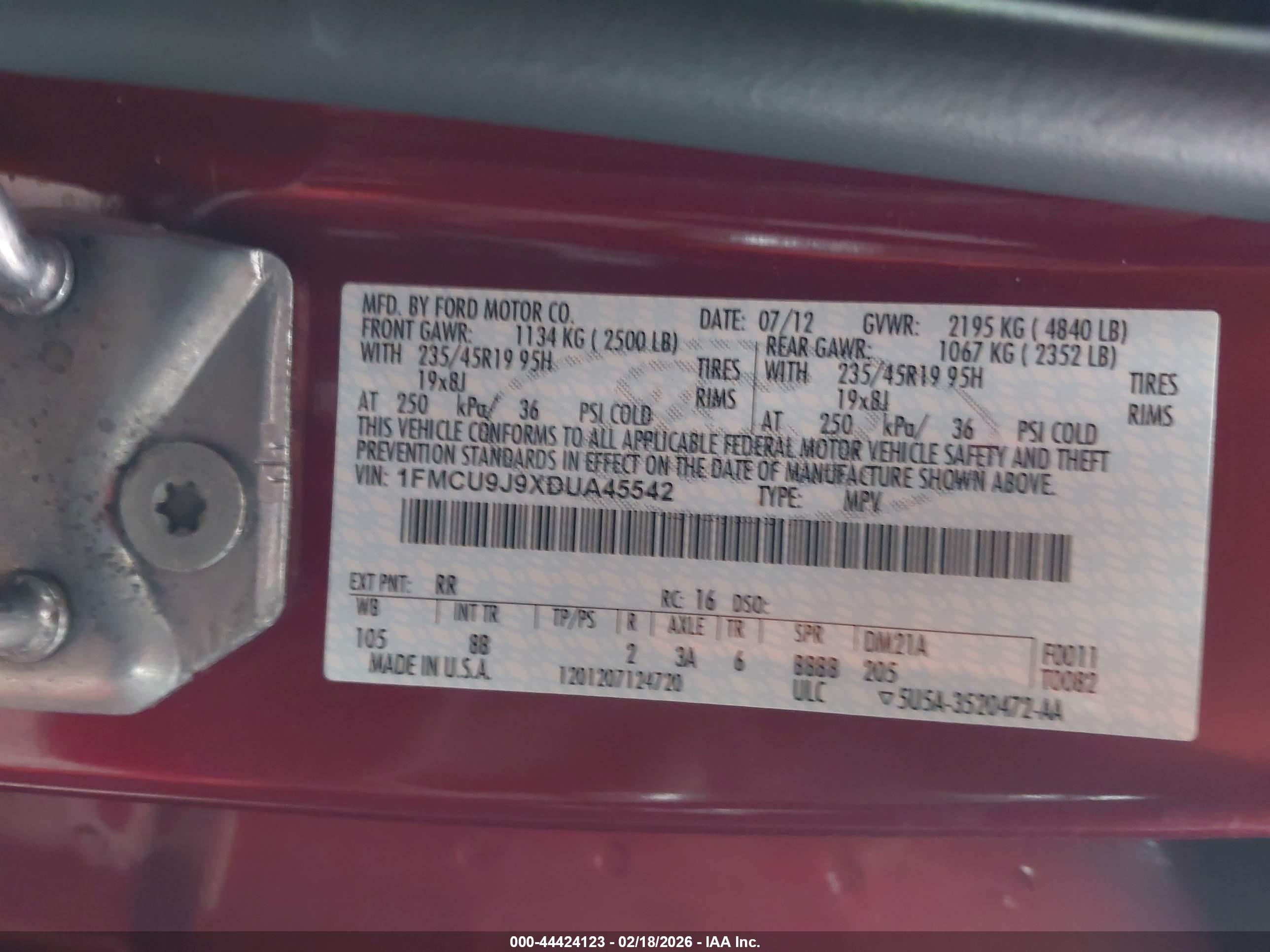 FORD ESCAPE image 9