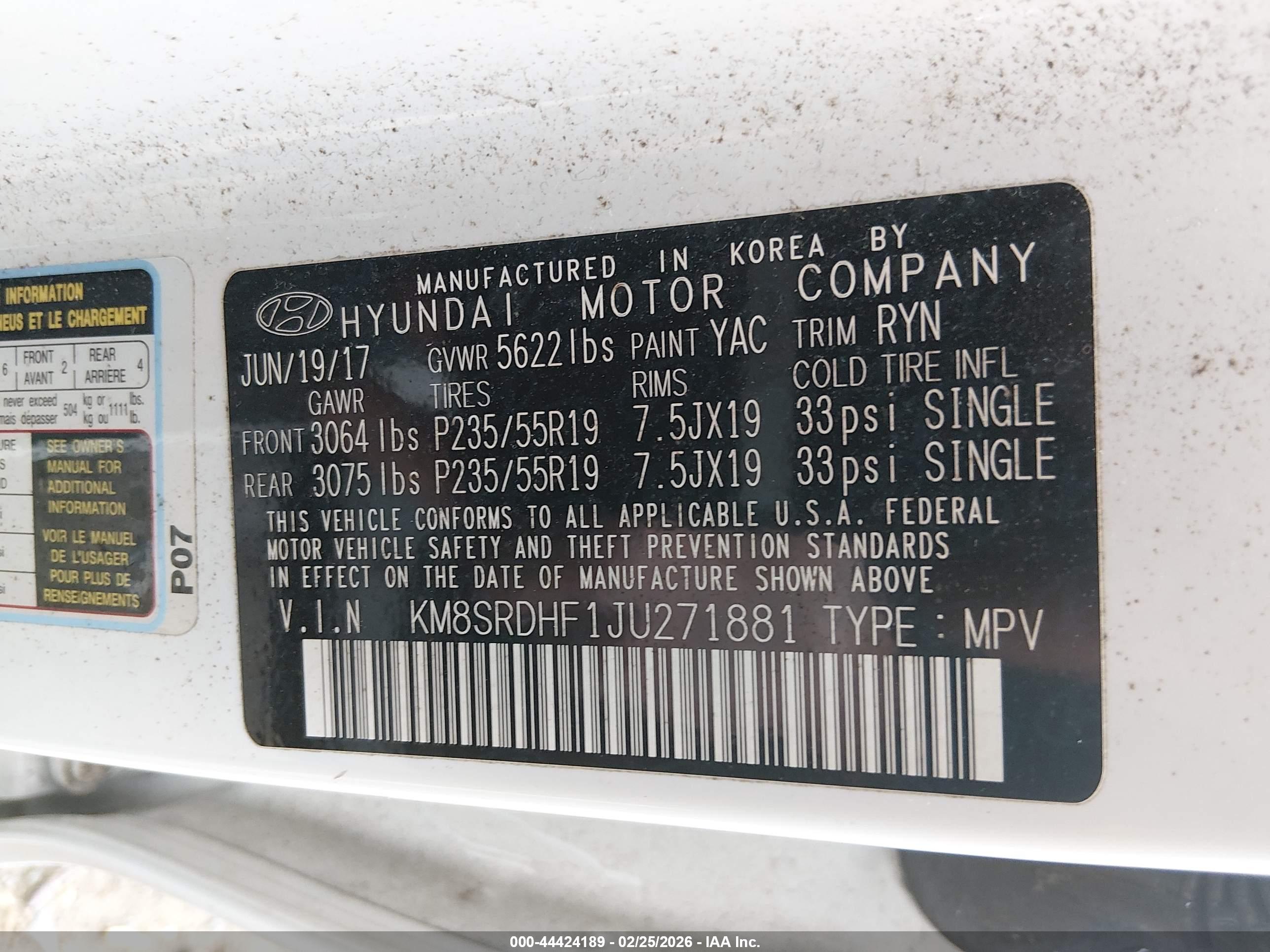 HYUNDAI SANTA image 9