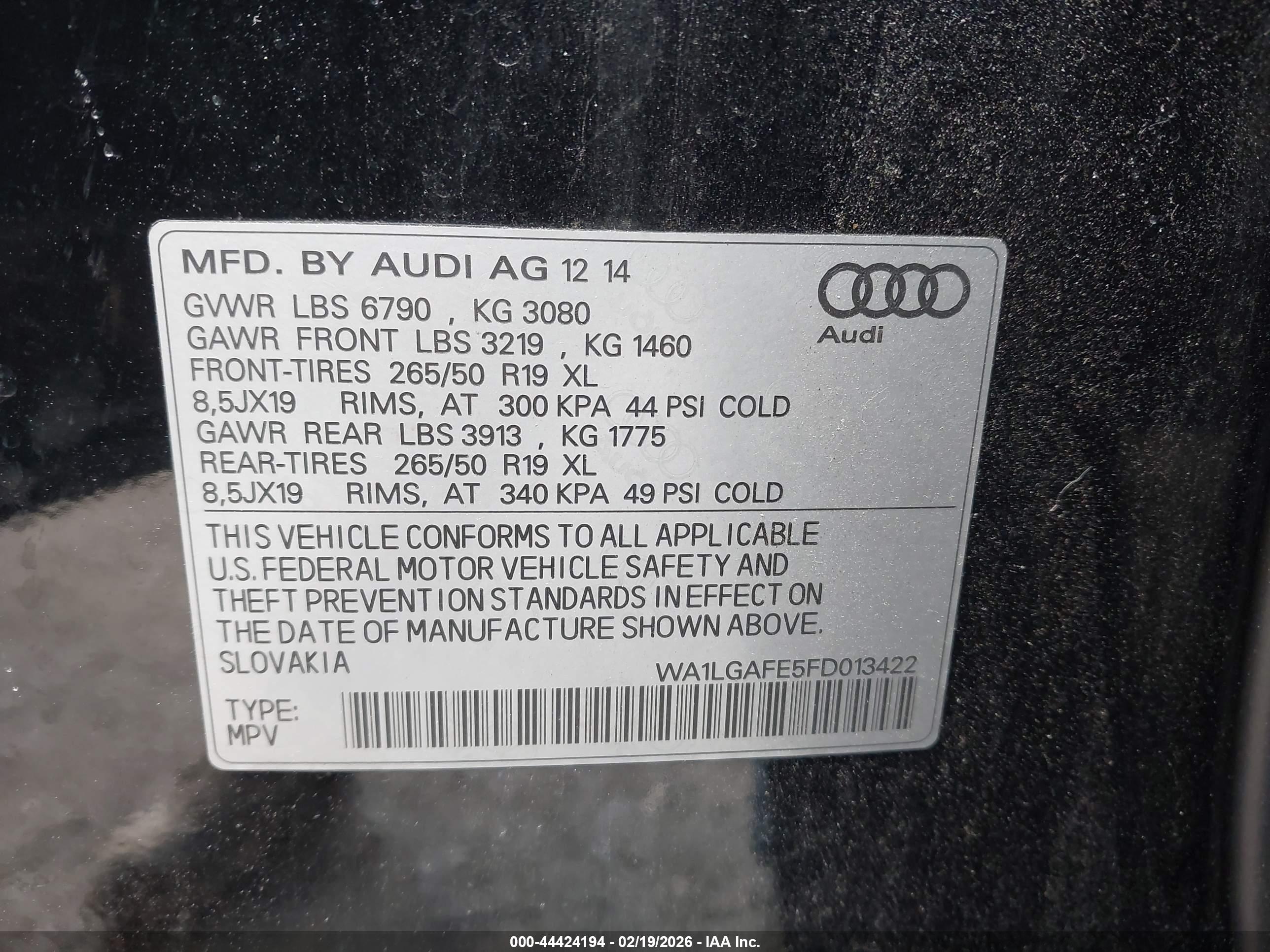 AUDI Q7 image 9