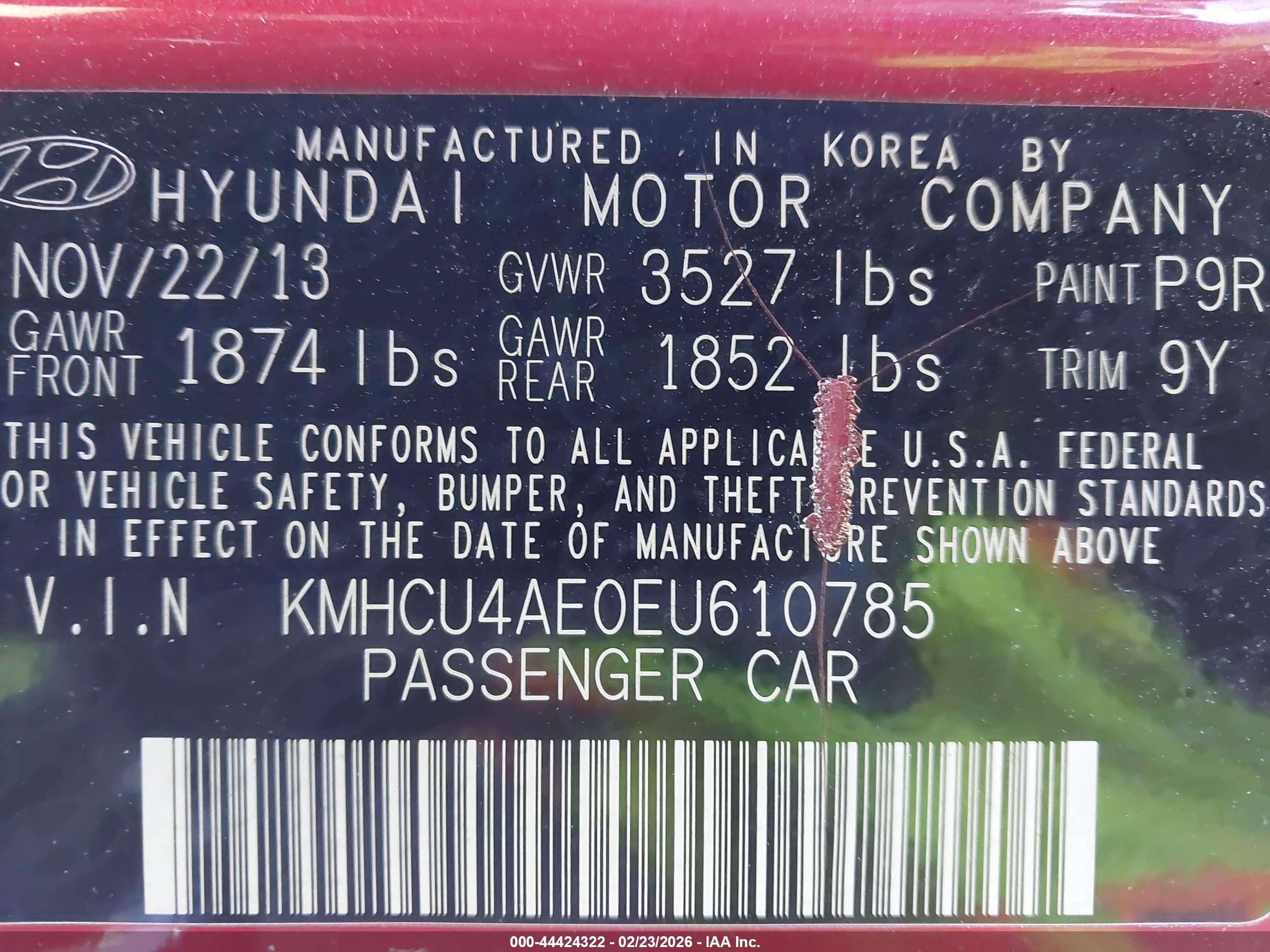 HYUNDAI ACCENT image 9