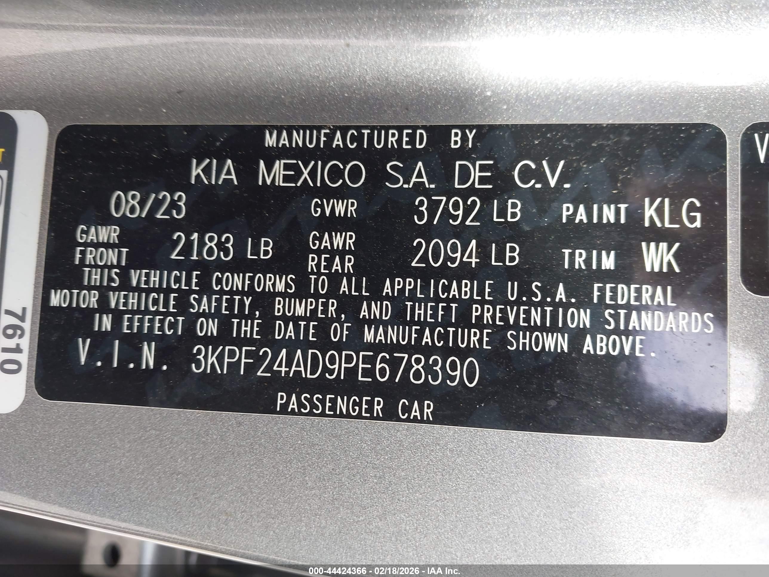 KIA FORTE image 9