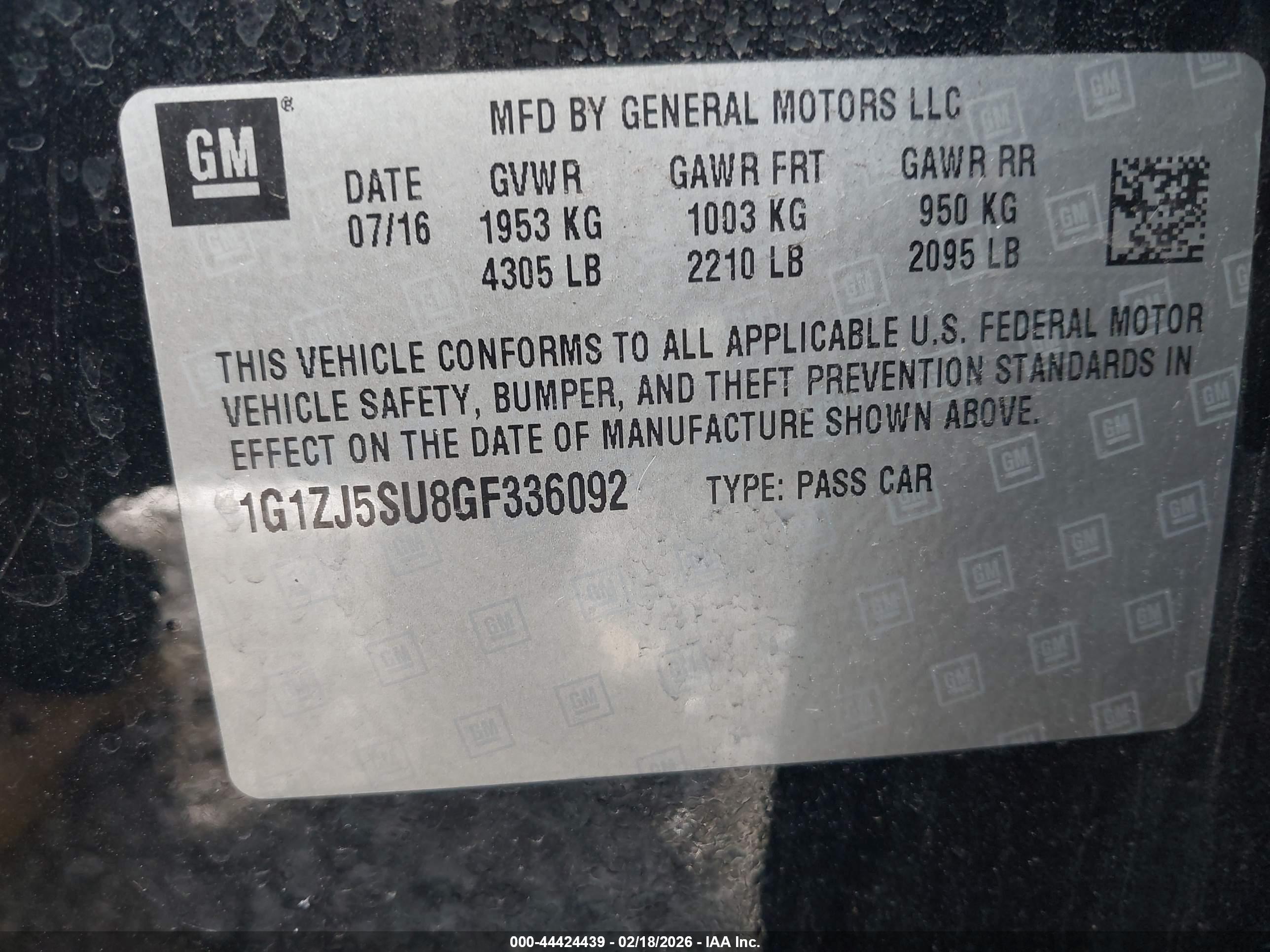 CHEVROLET MALIBU image 9