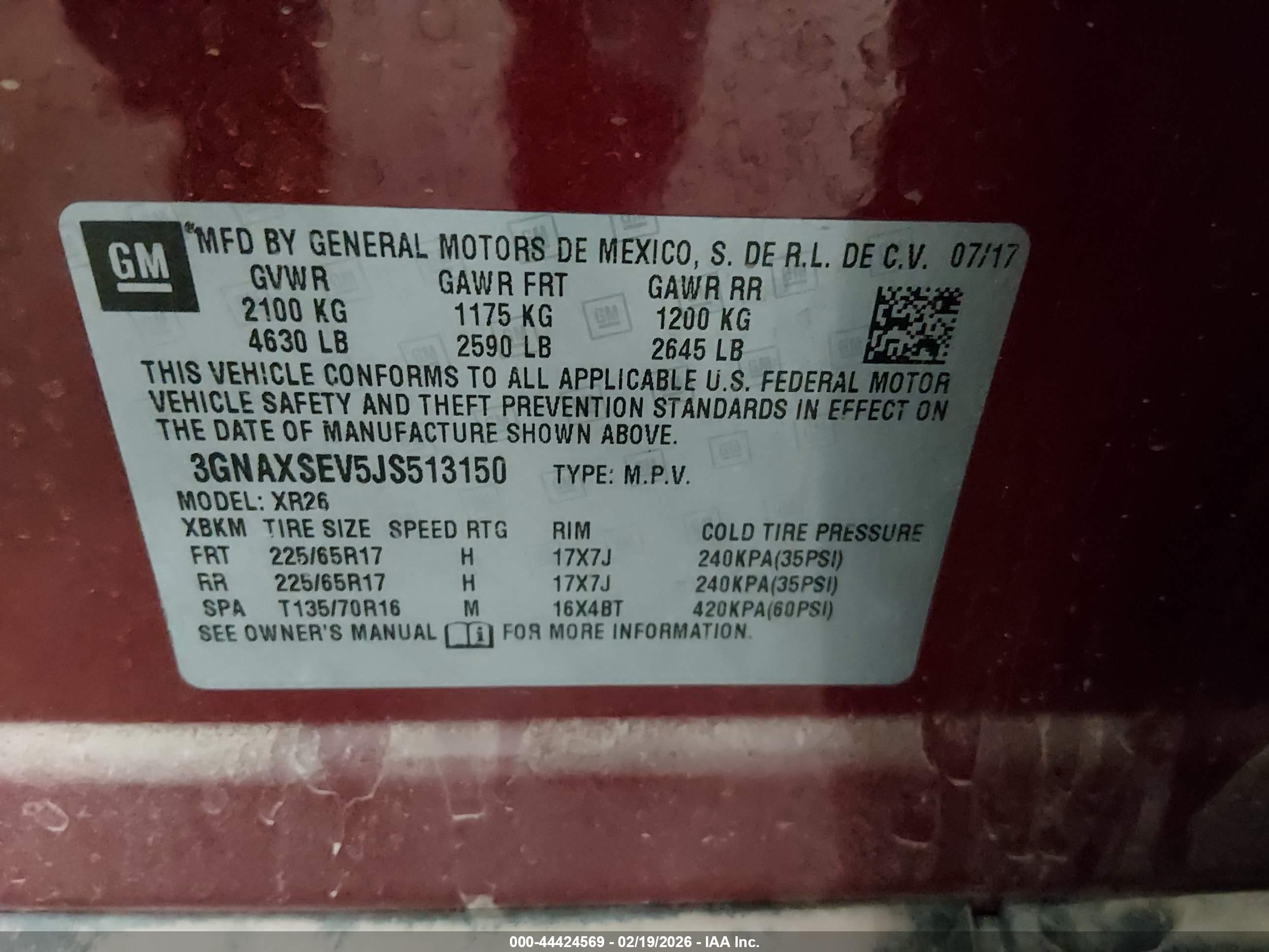 CHEVROLET EQUINOX image 9