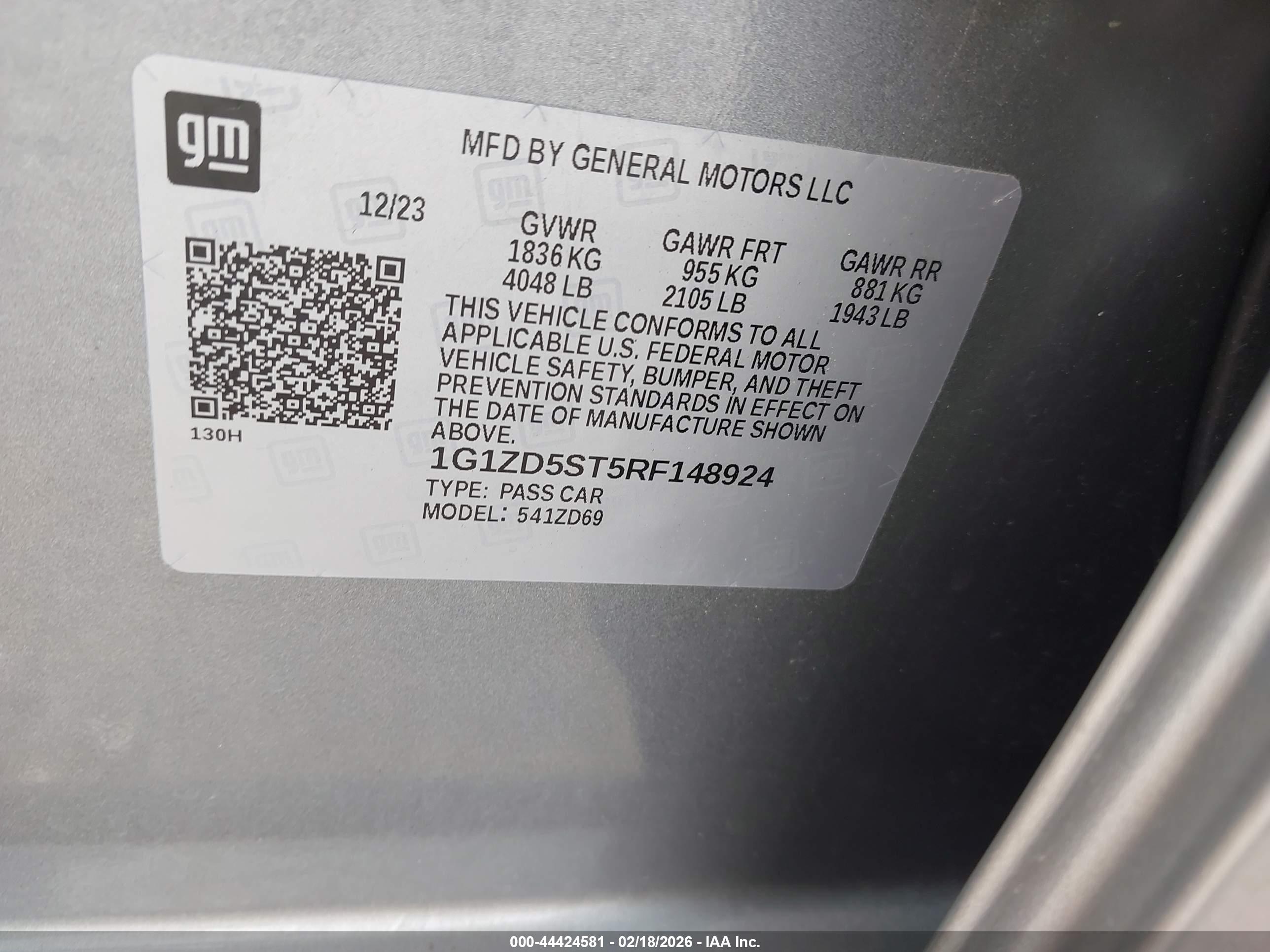 CHEVROLET MALIBU image 9