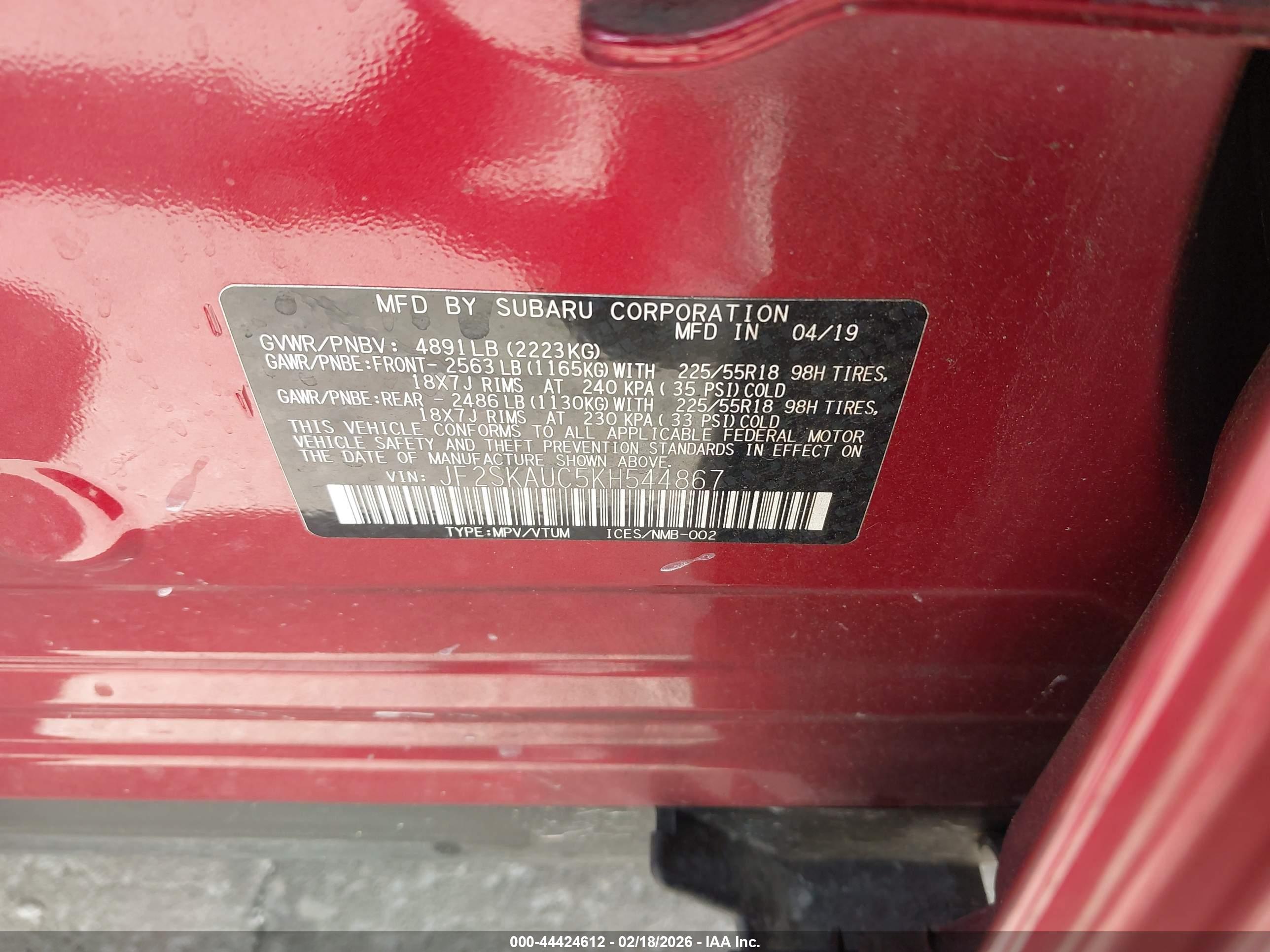SUBARU FORESTER image 9