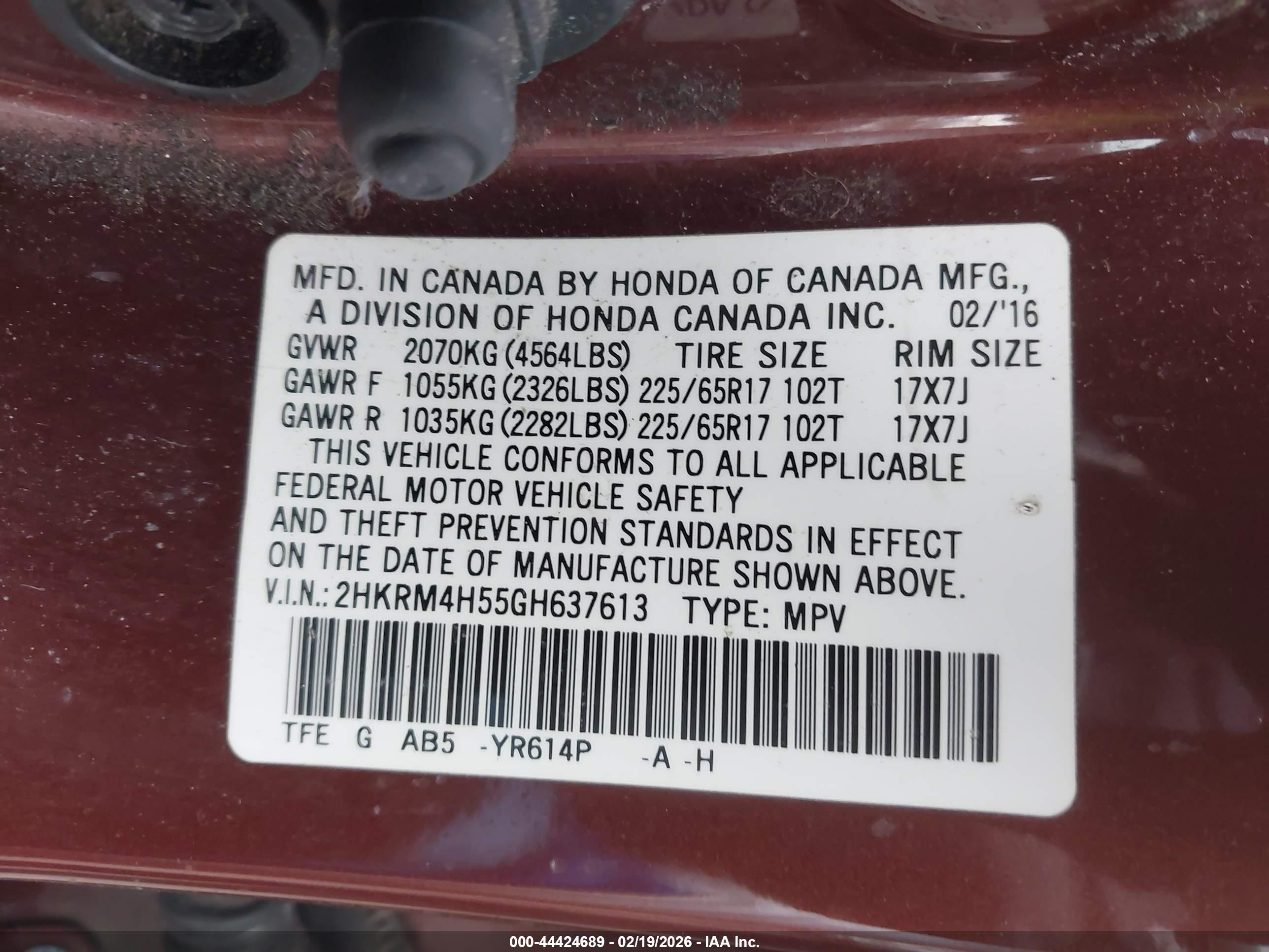 HONDA CR-V image 9