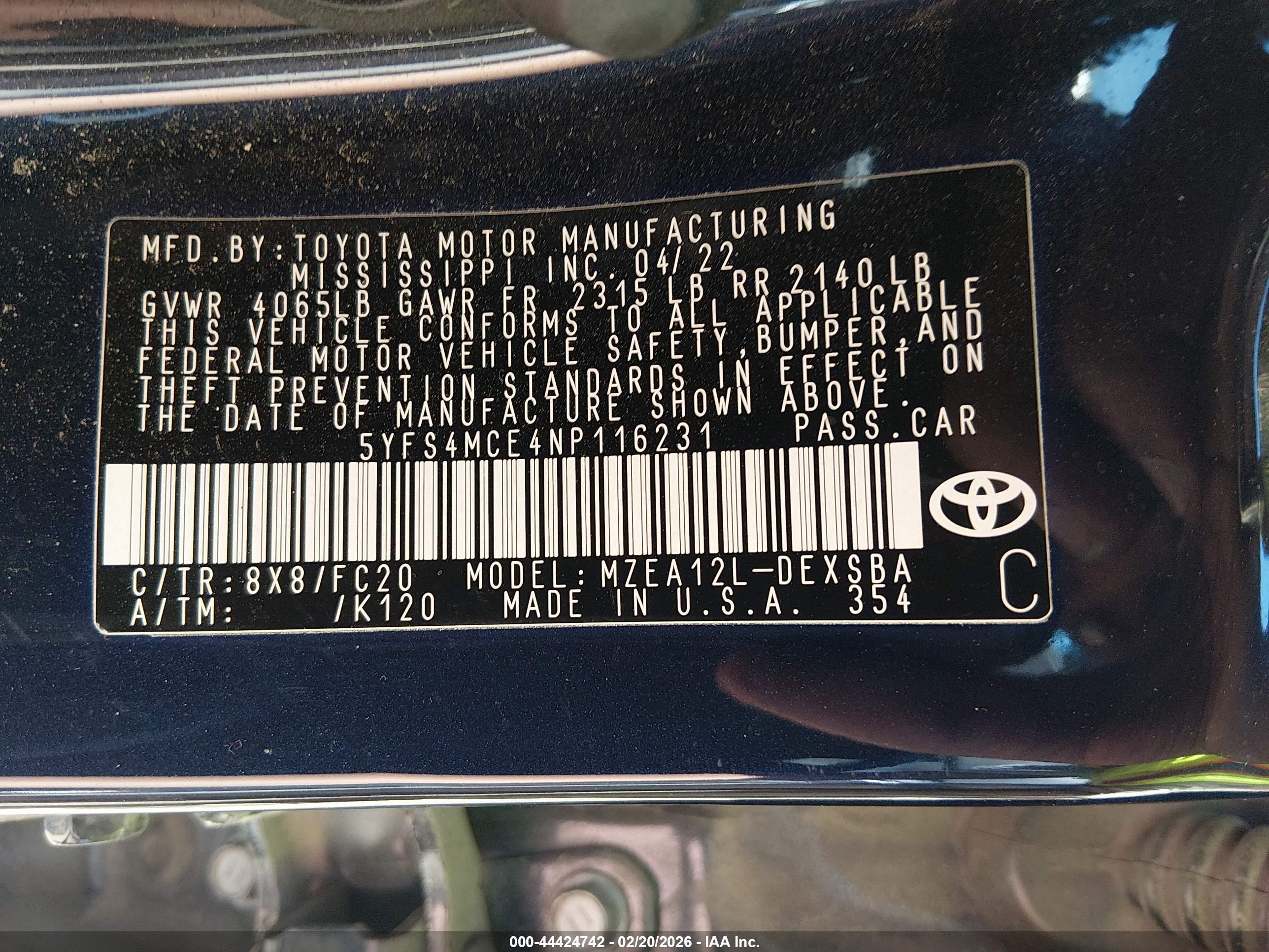 TOYOTA COROLLA image 9