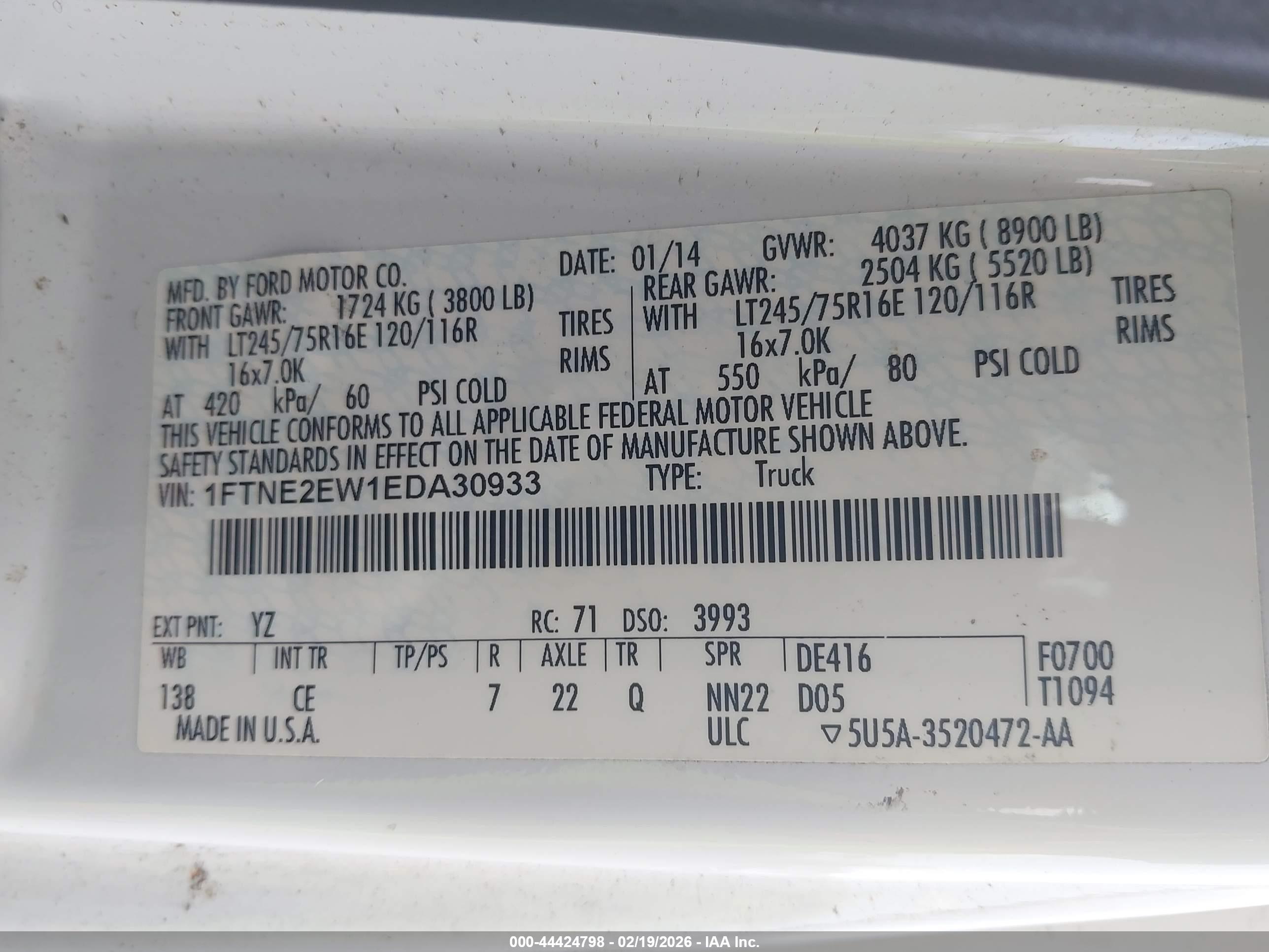 FORD E-250 image 9