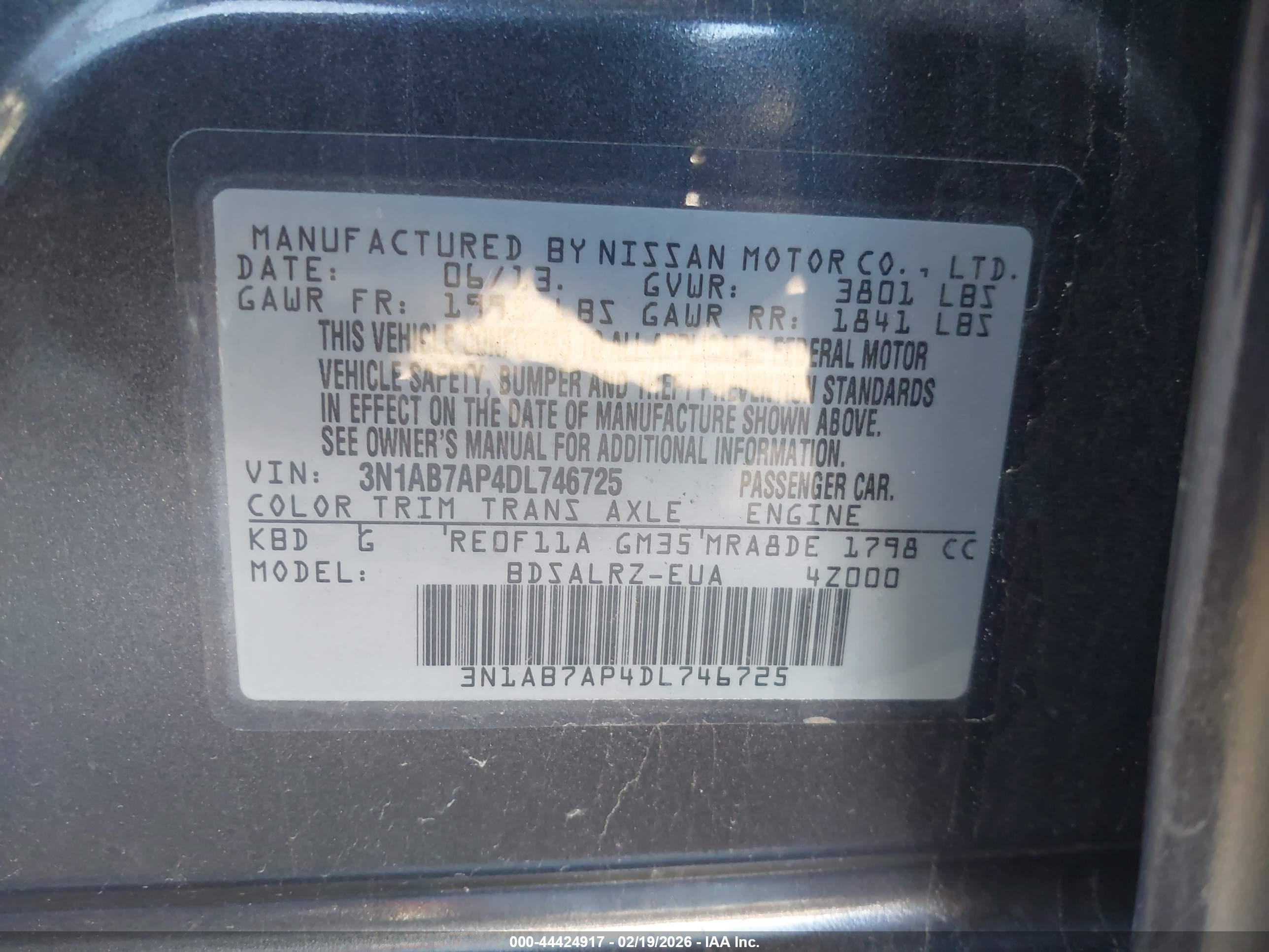 NISSAN SENTRA image 9