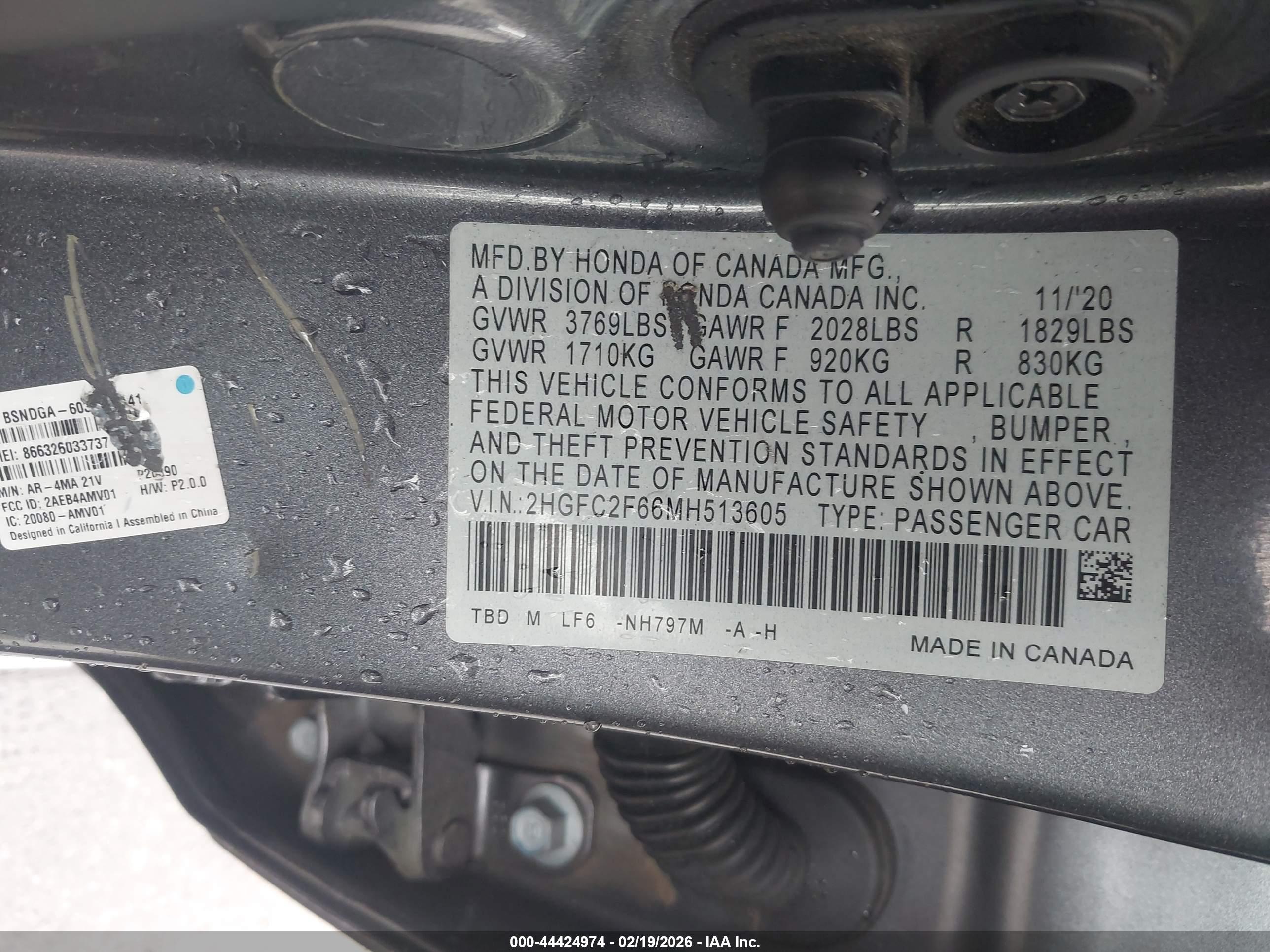 HONDA CIVIC image 9