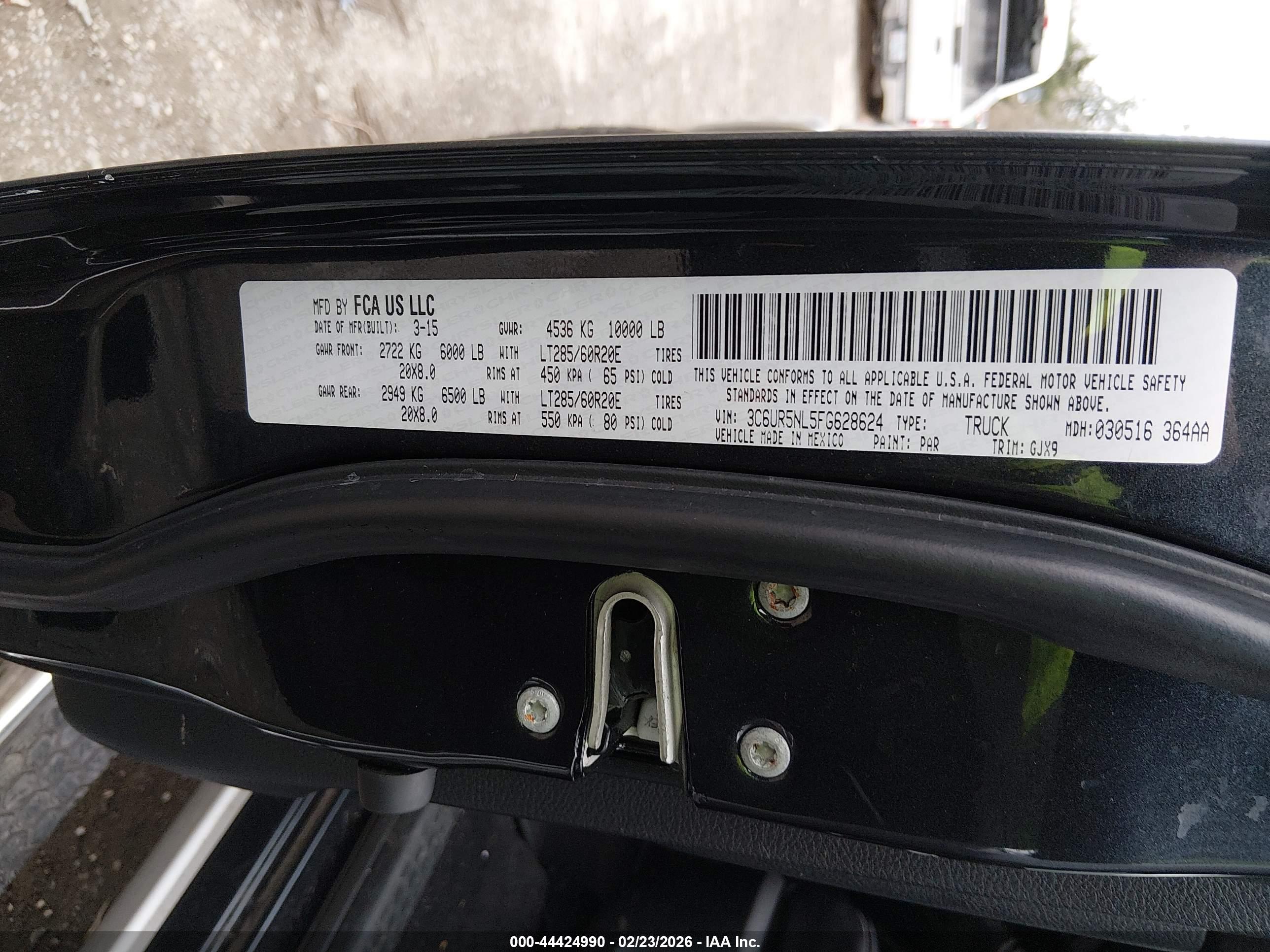 RAM 2500 image 9