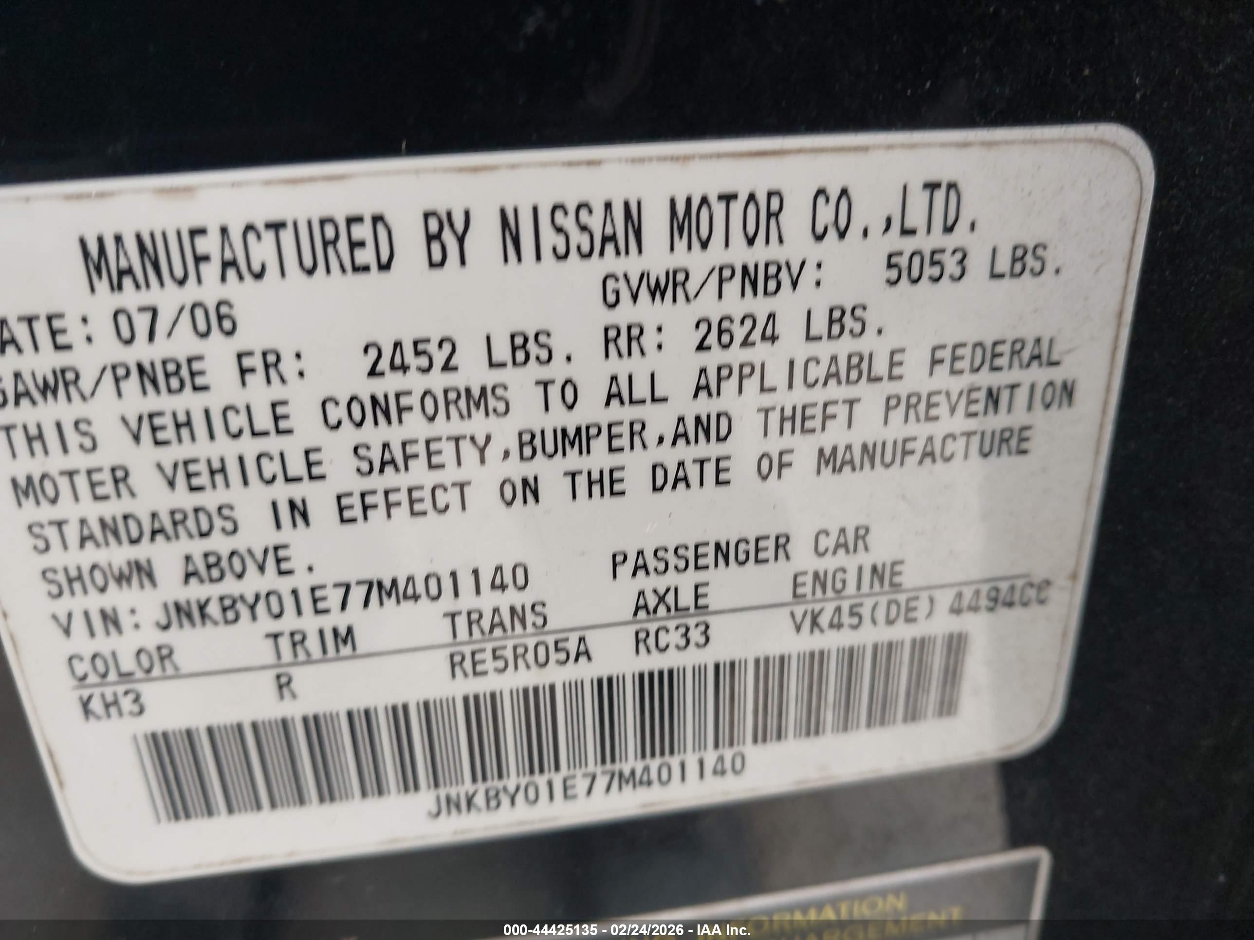 INFINITI M45 image 9