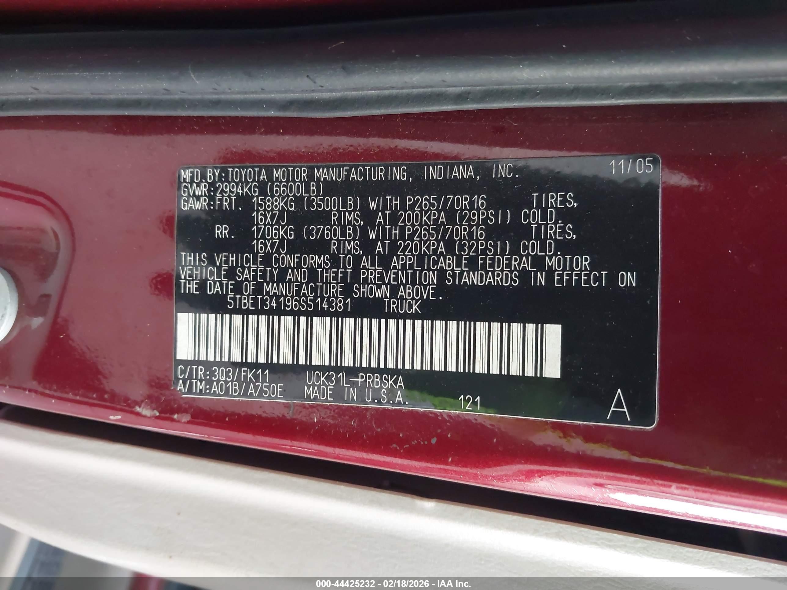 TOYOTA TUNDRA image 9