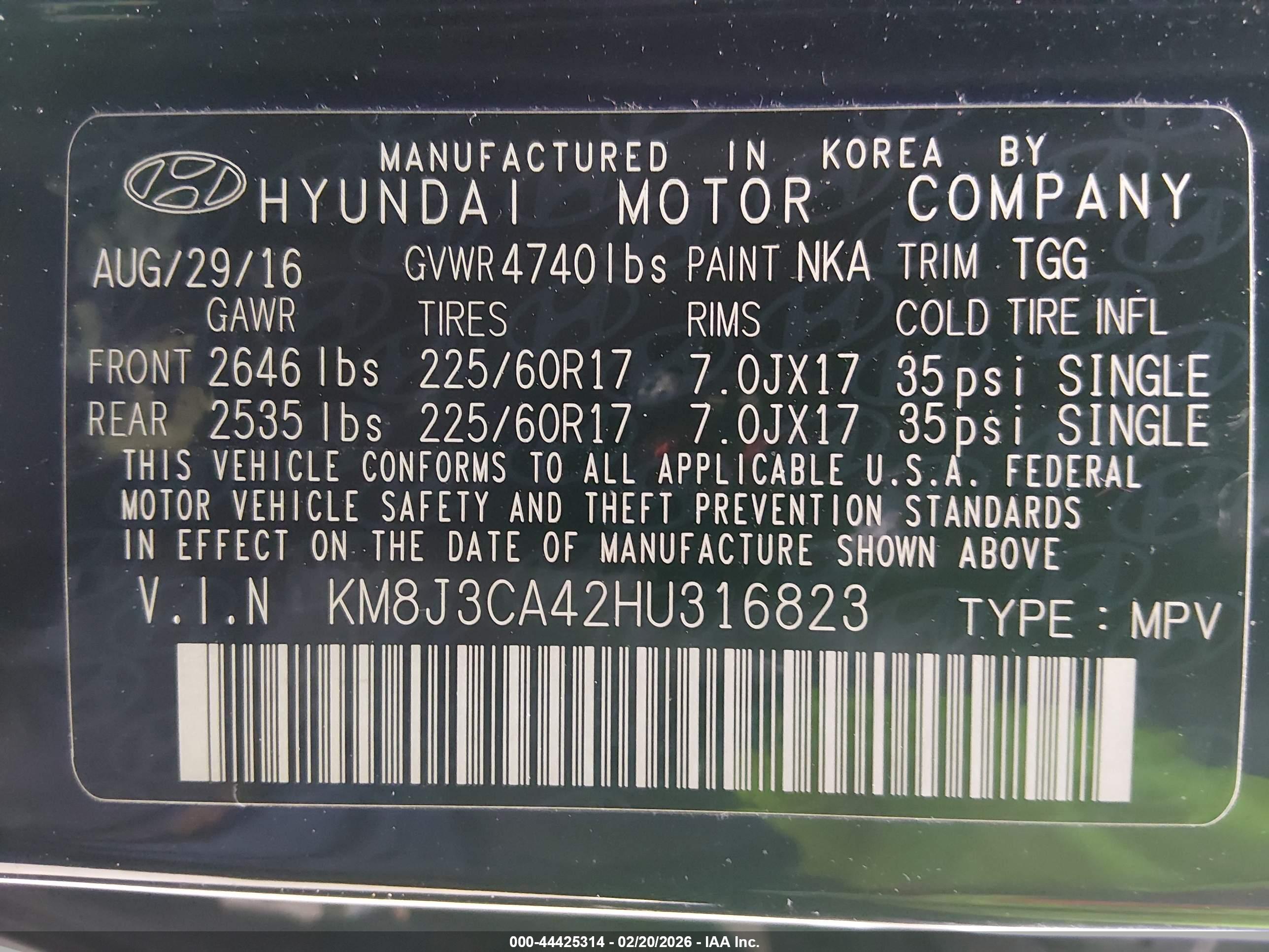 HYUNDAI TUCSON image 9