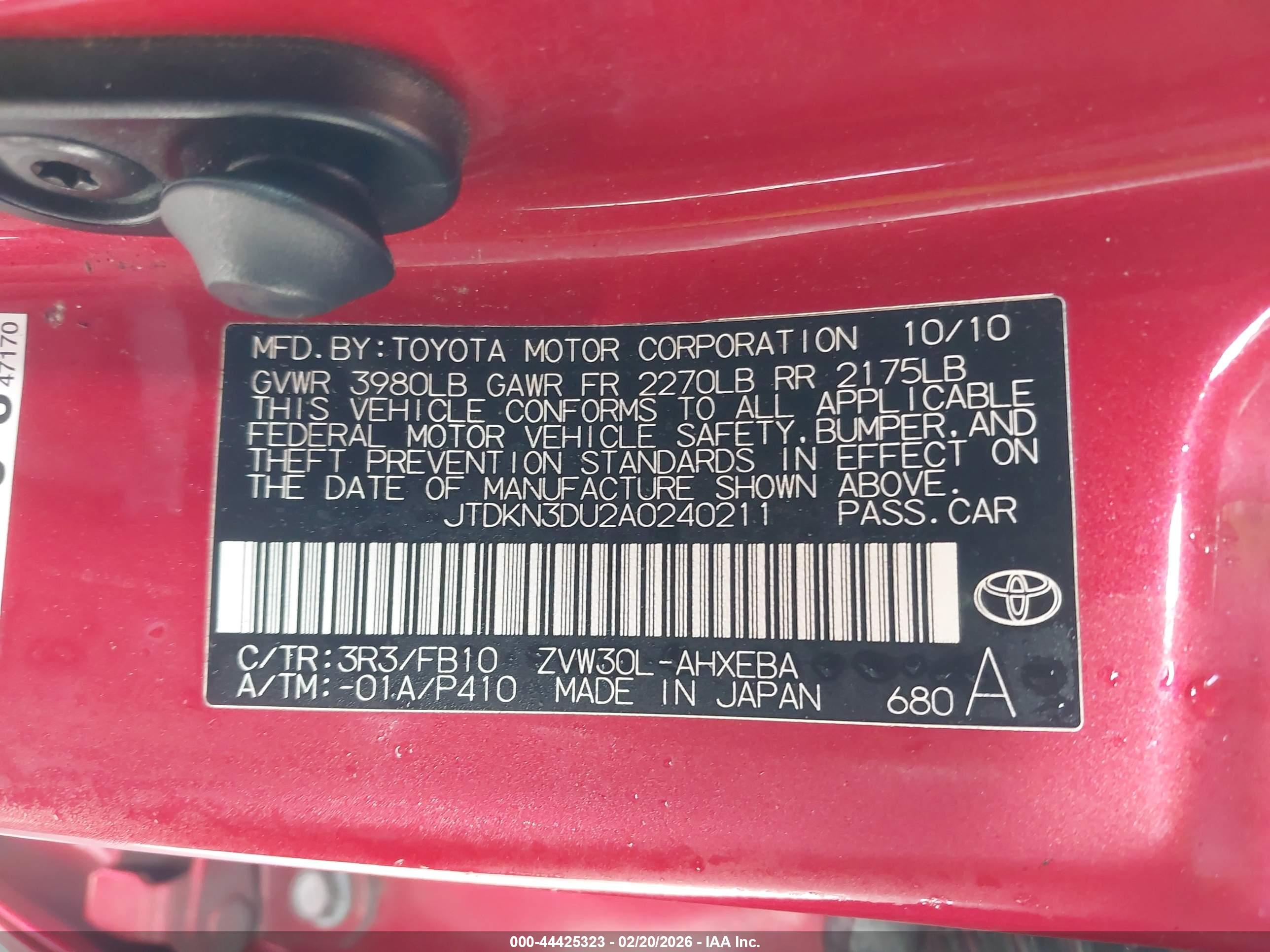 TOYOTA PRIUS image 9