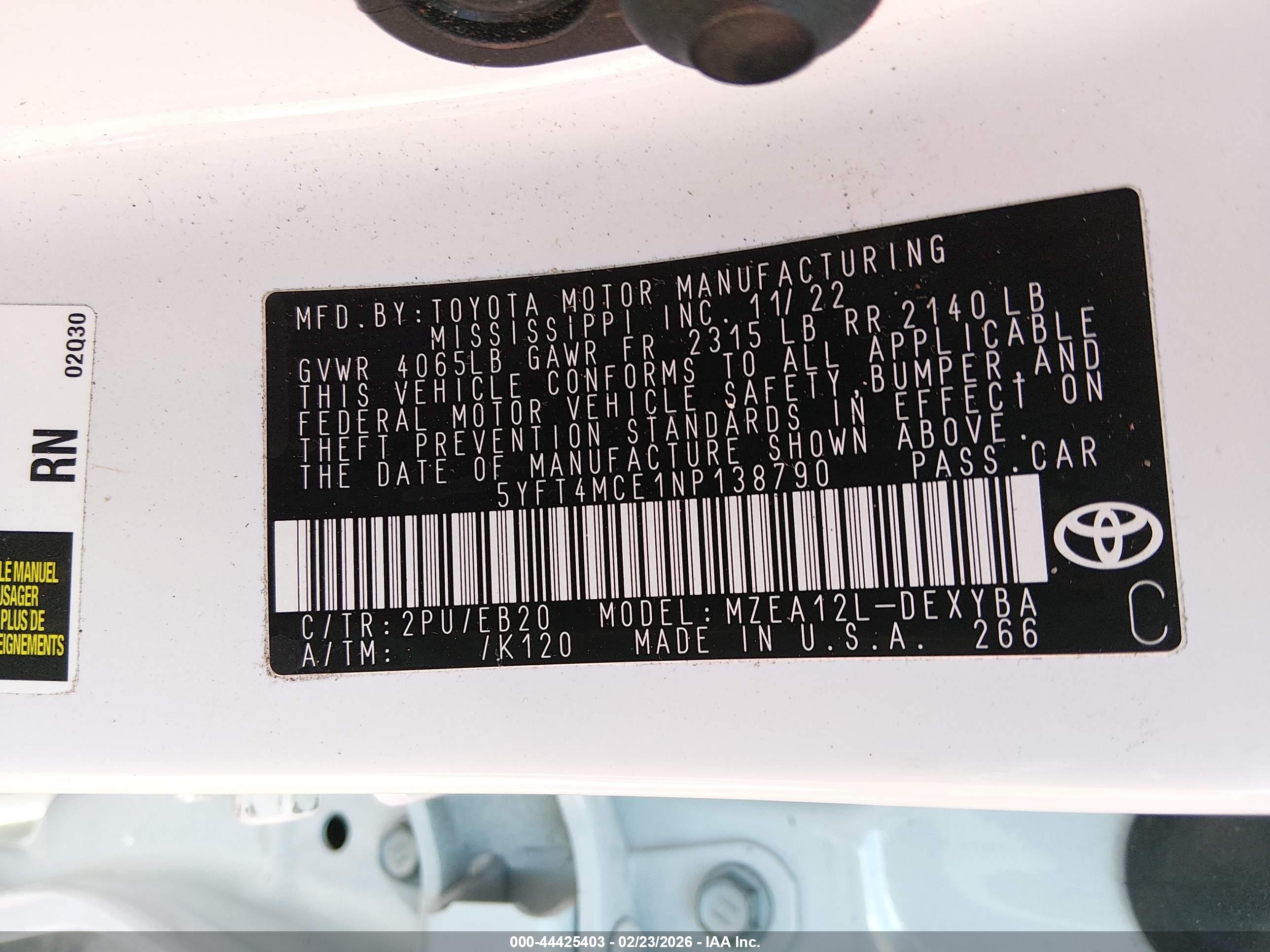 TOYOTA COROLLA image 9