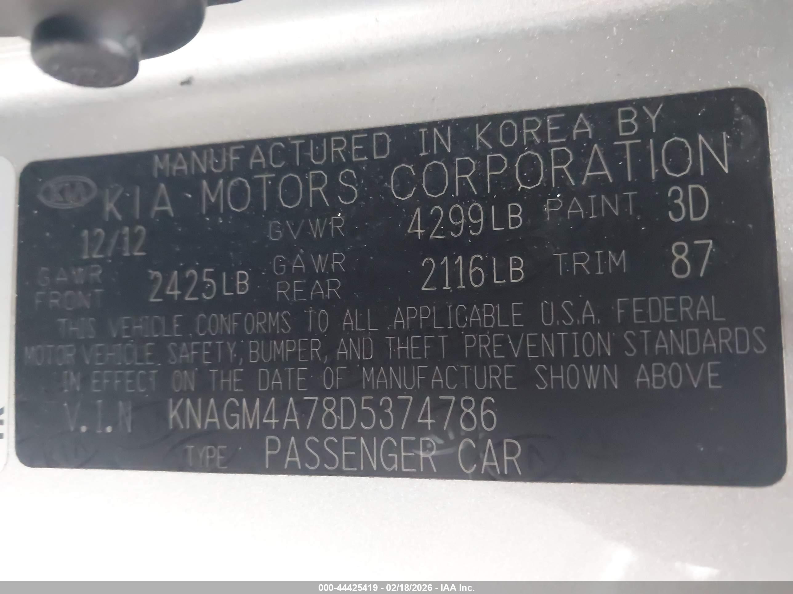 KIA OPTIMA image 9