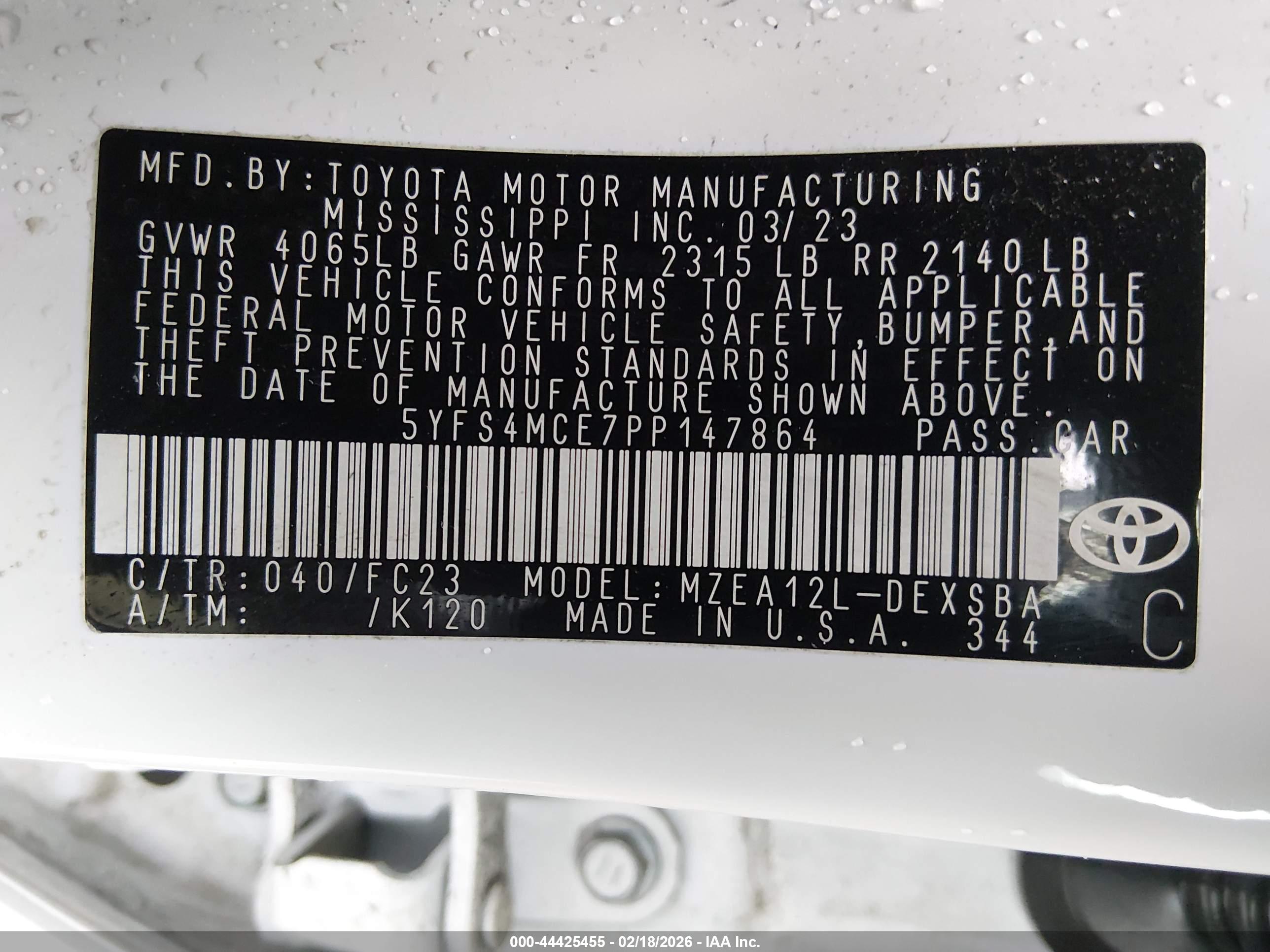 TOYOTA COROLLA image 9