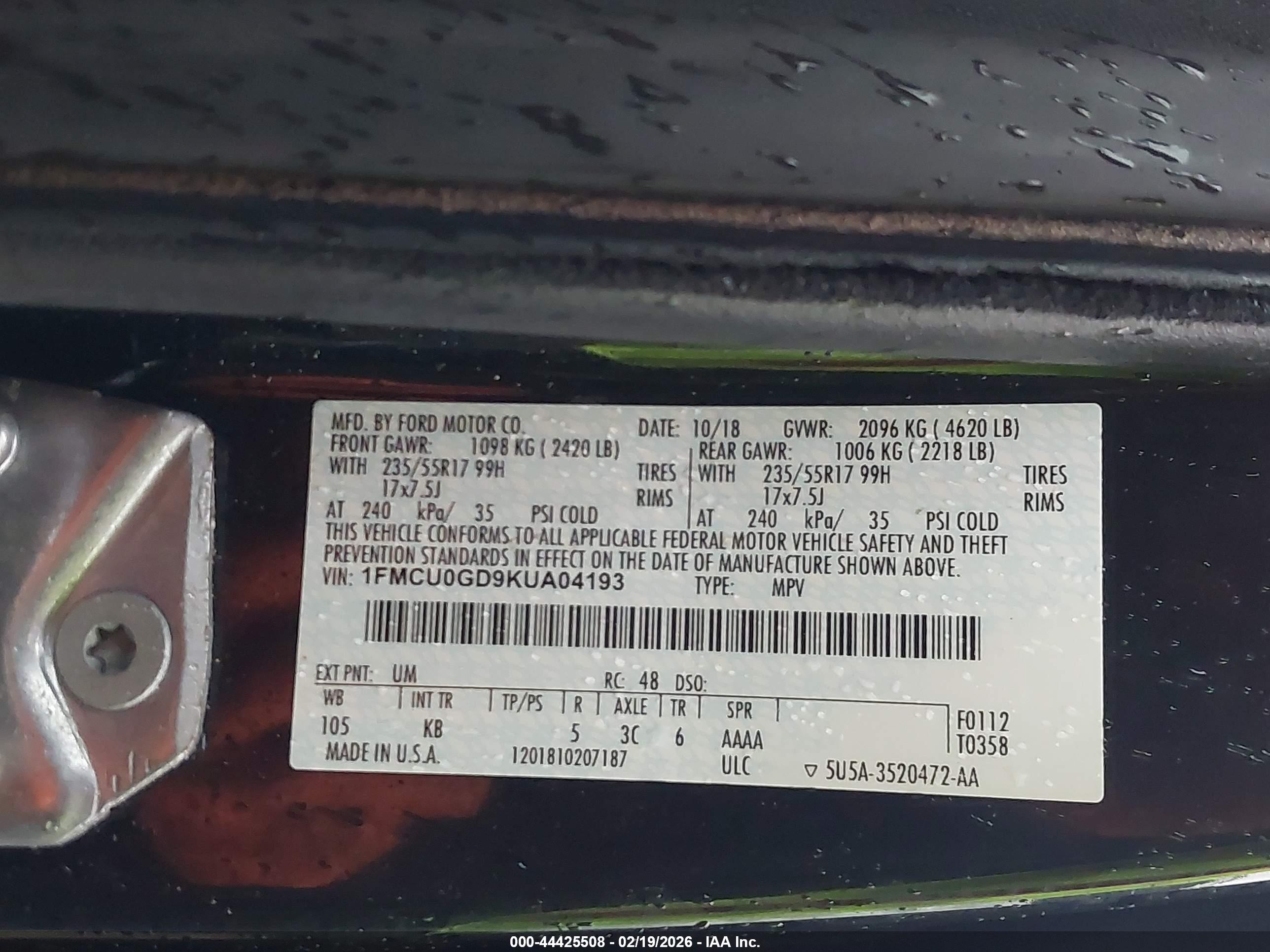 FORD ESCAPE image 9