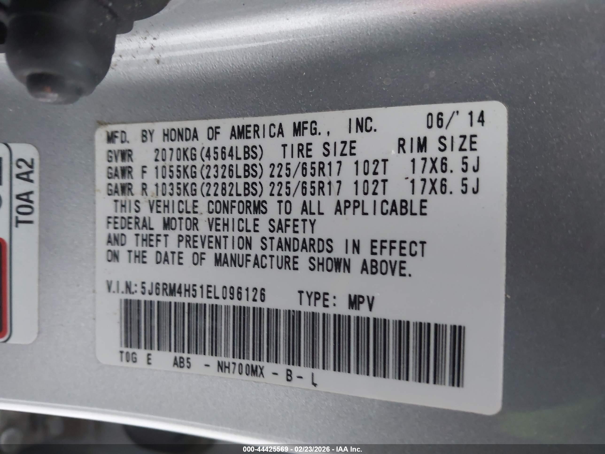 HONDA CR-V image 9