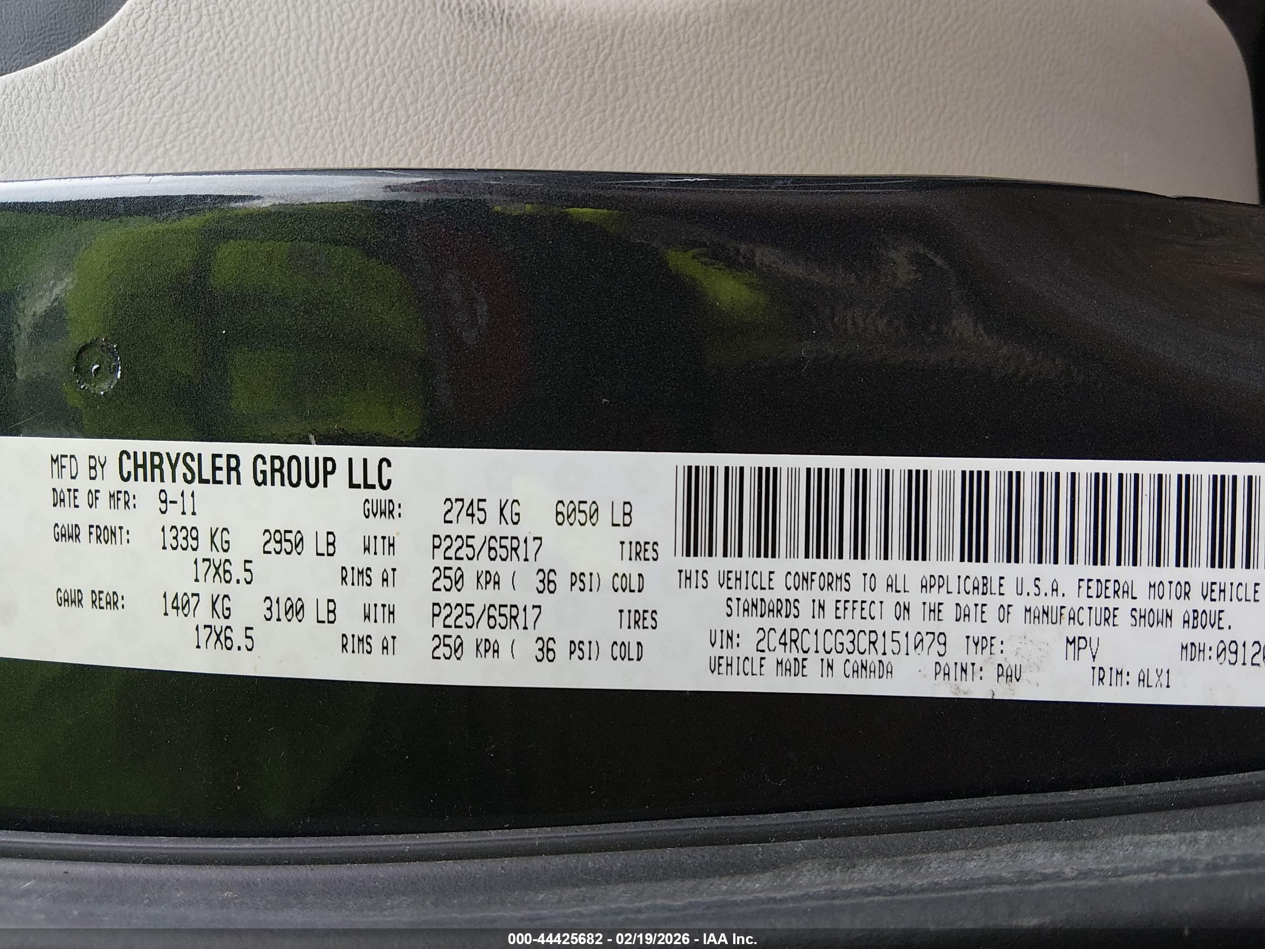 CHRYSLER TOWN image 9