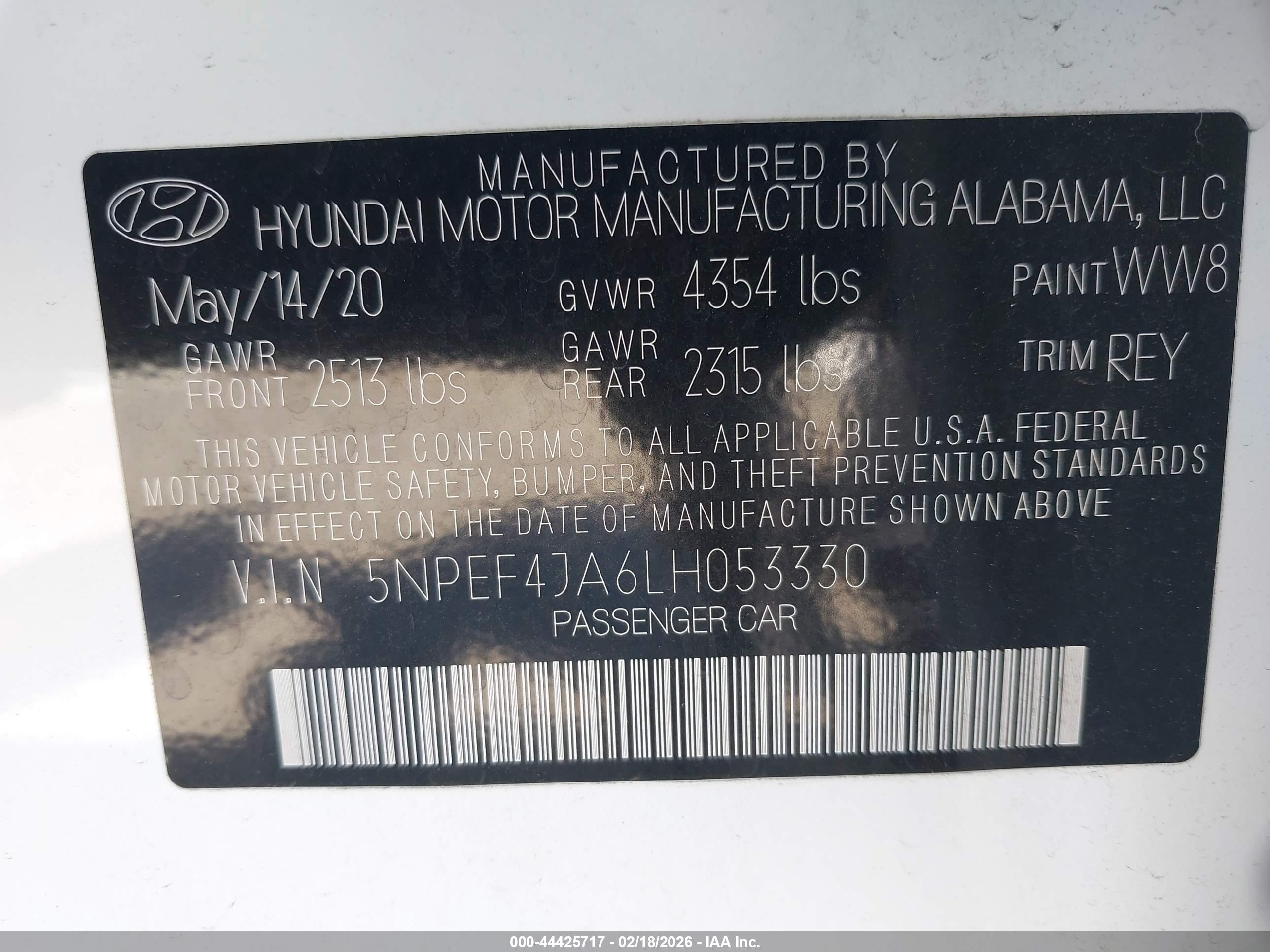 HYUNDAI SONATA image 9