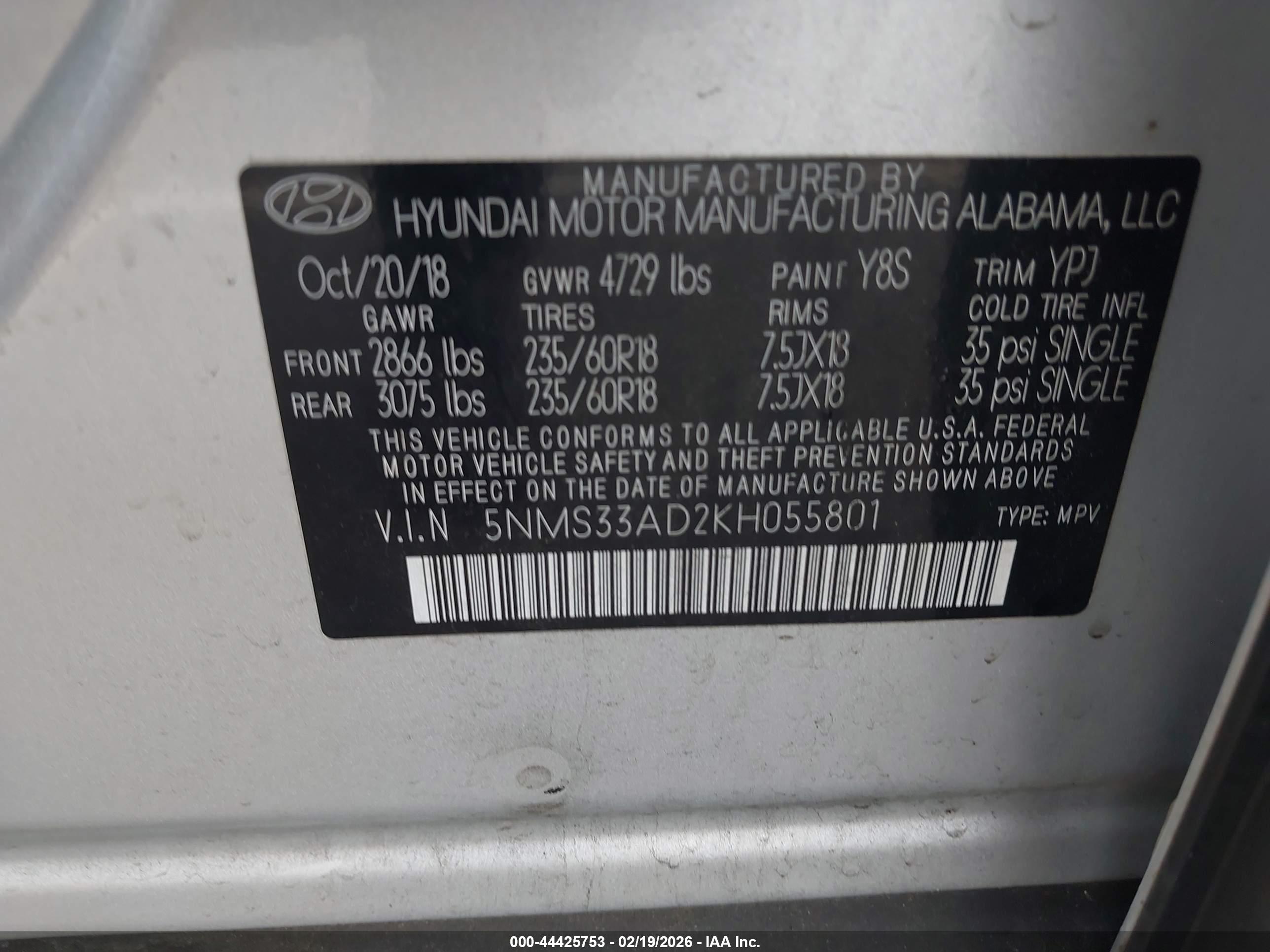 HYUNDAI SANTA image 9