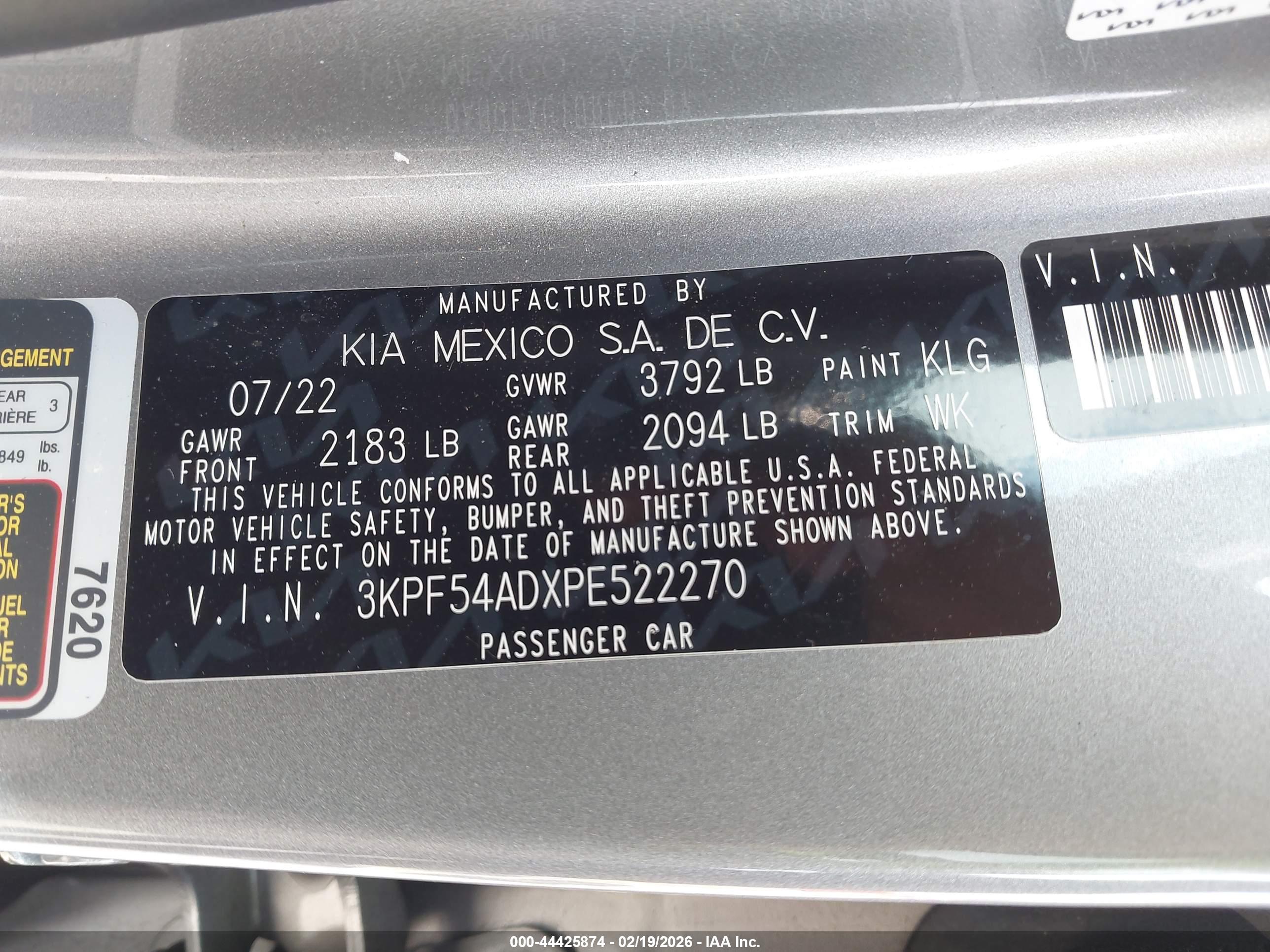 KIA FORTE image 9