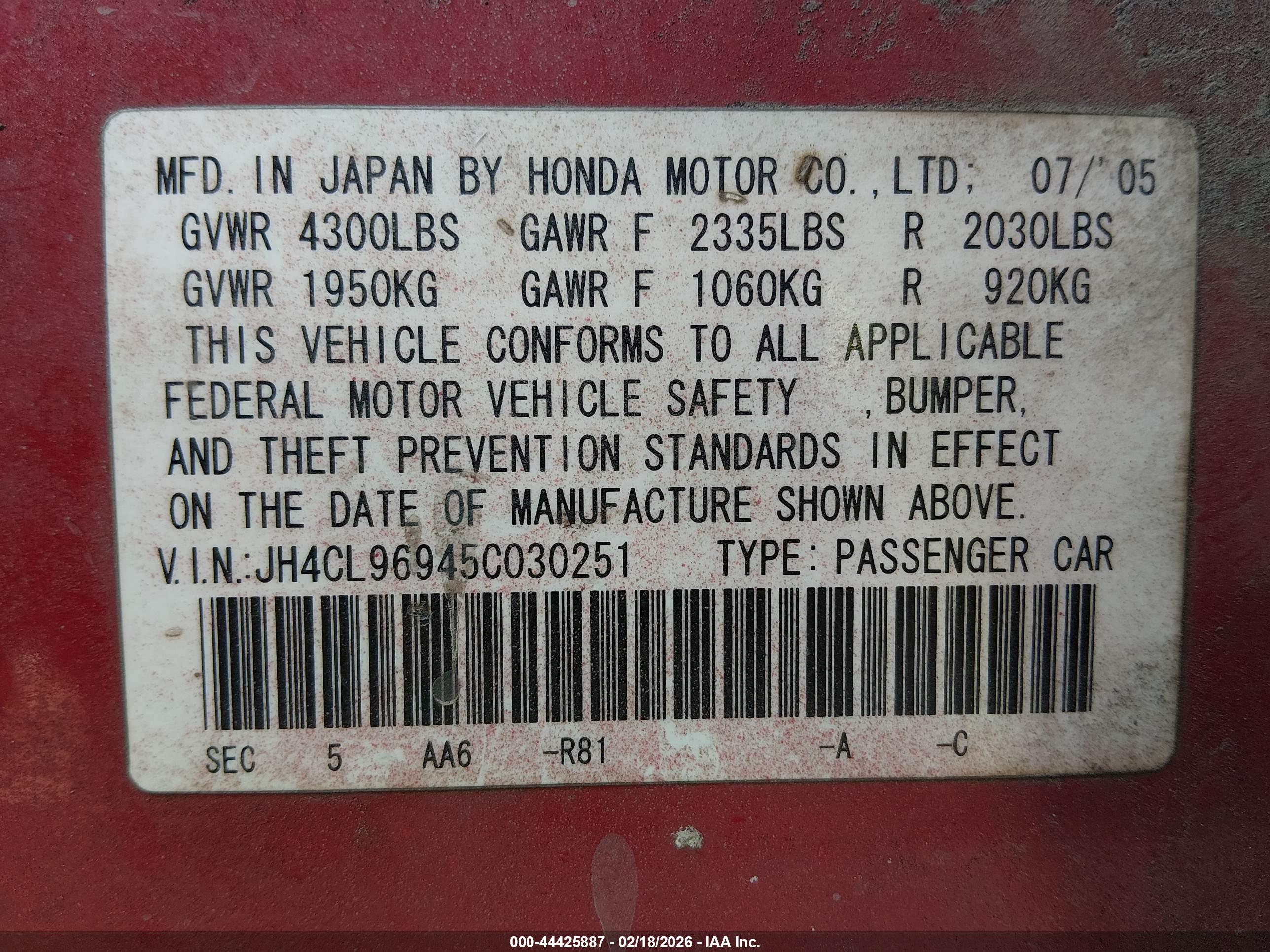 ACURA TSX image 9