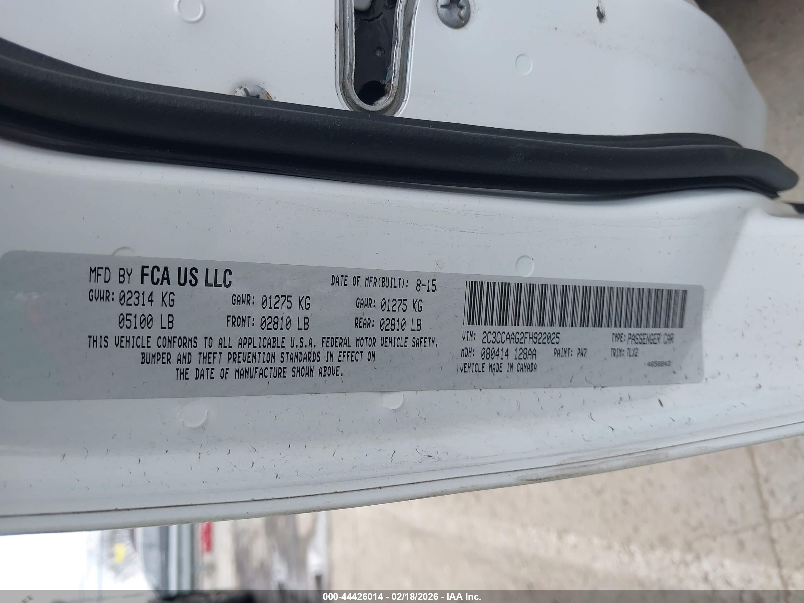 CHRYSLER 300 image 9