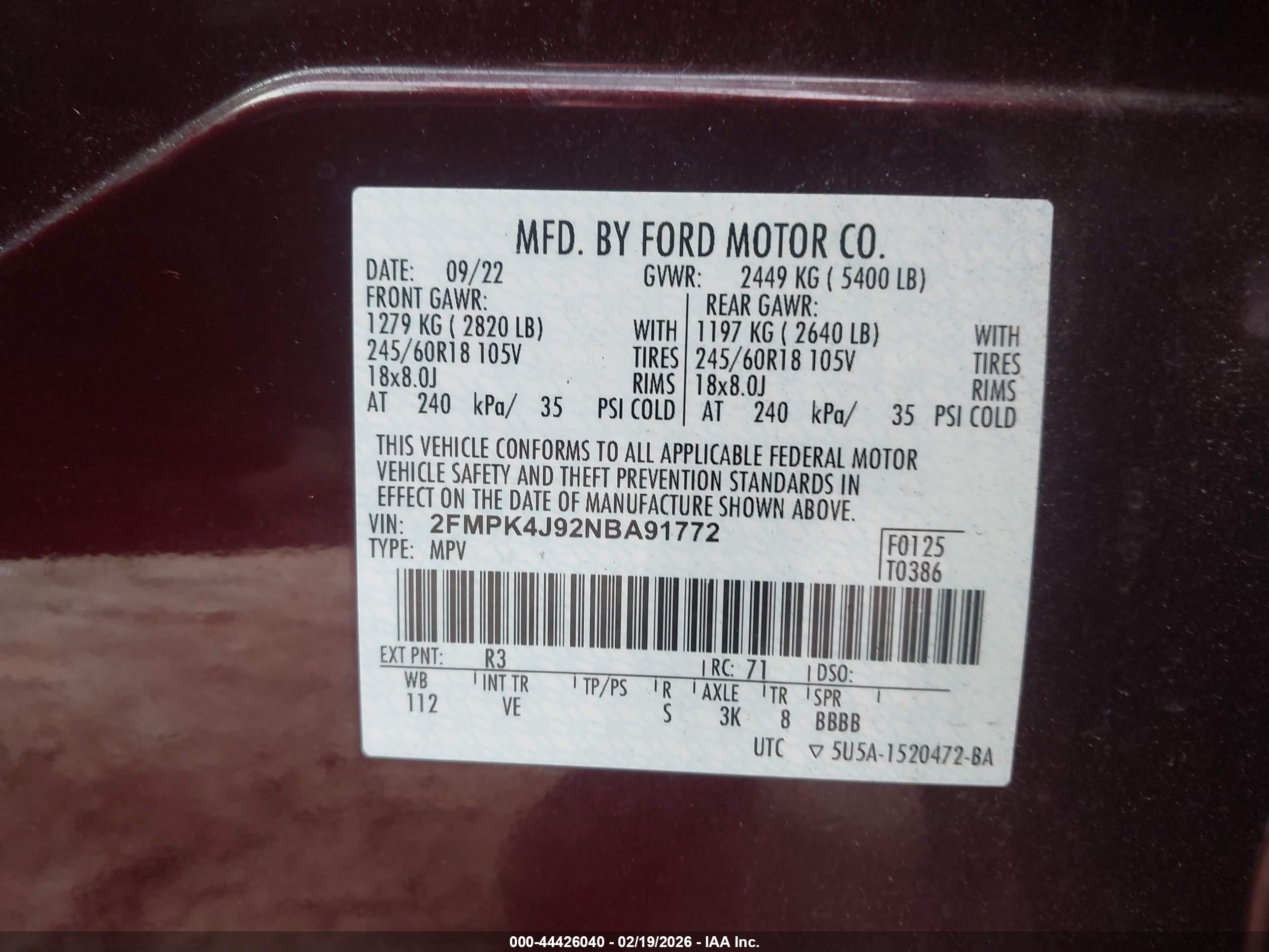 FORD EDGE image 9