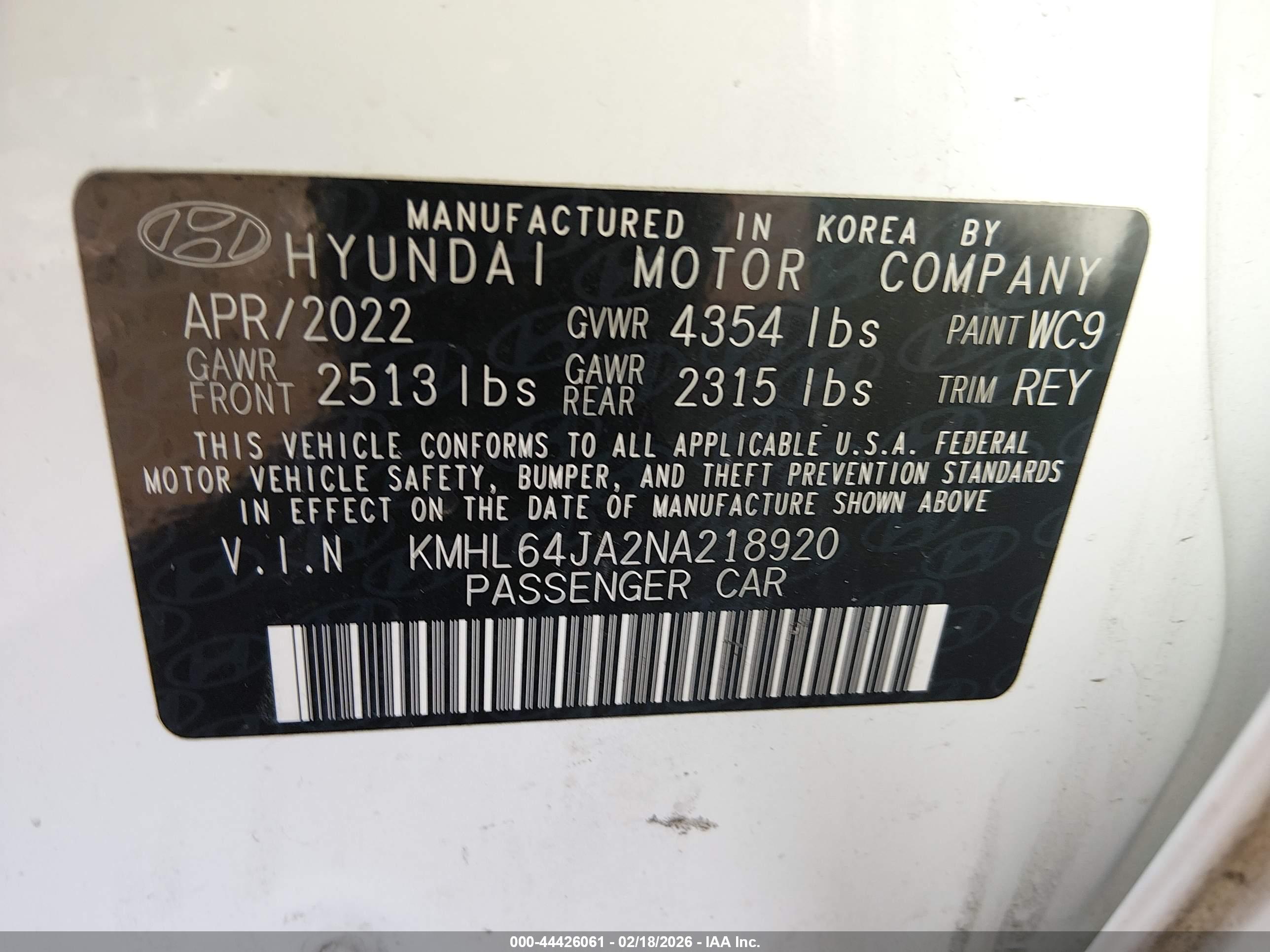 HYUNDAI SONATA image 9