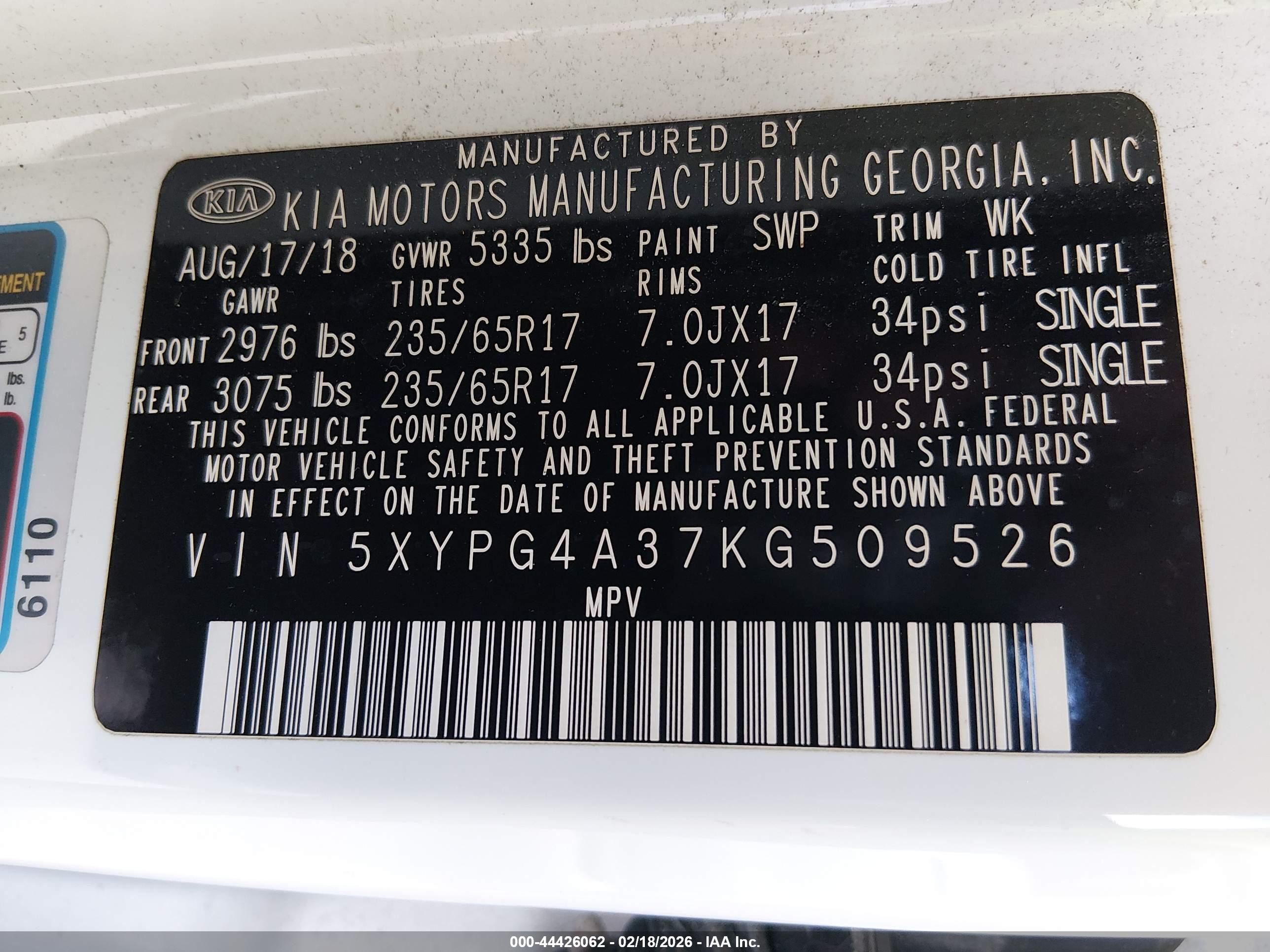 KIA SORENTO image 9