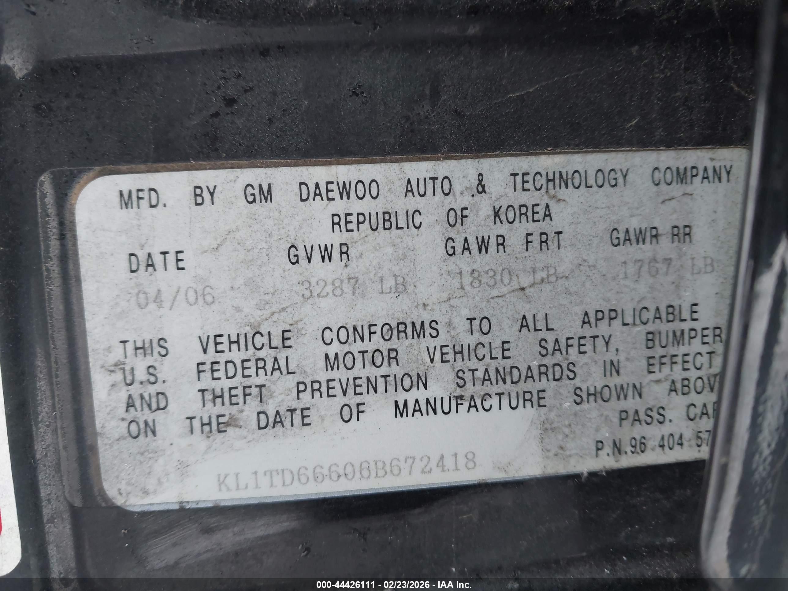CHEVROLET AVEO image 9