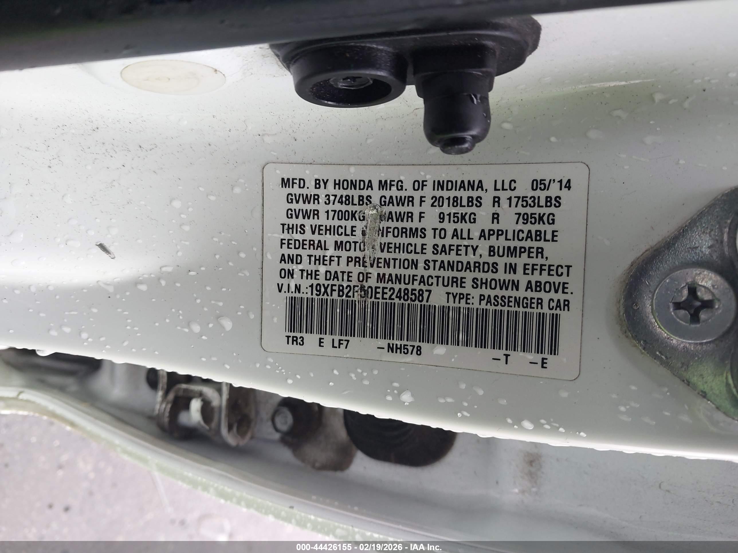 HONDA CIVIC image 9