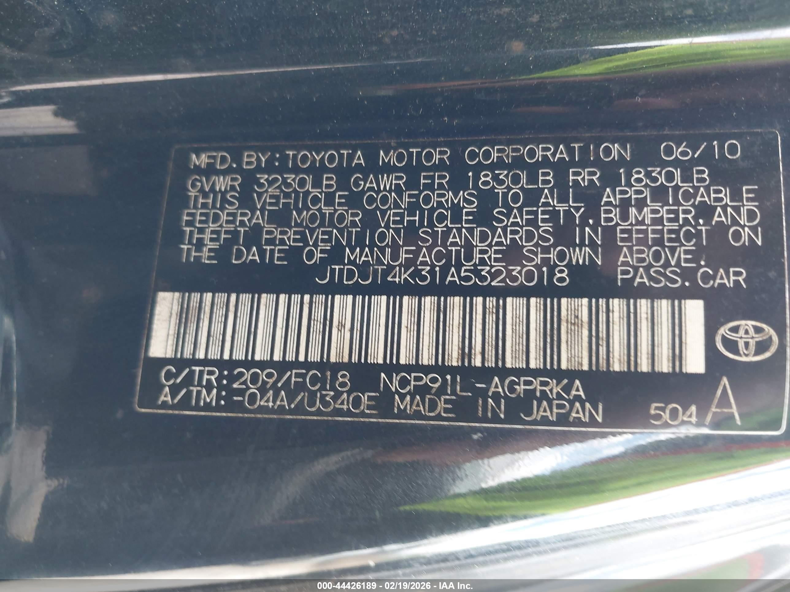 TOYOTA YARIS image 9