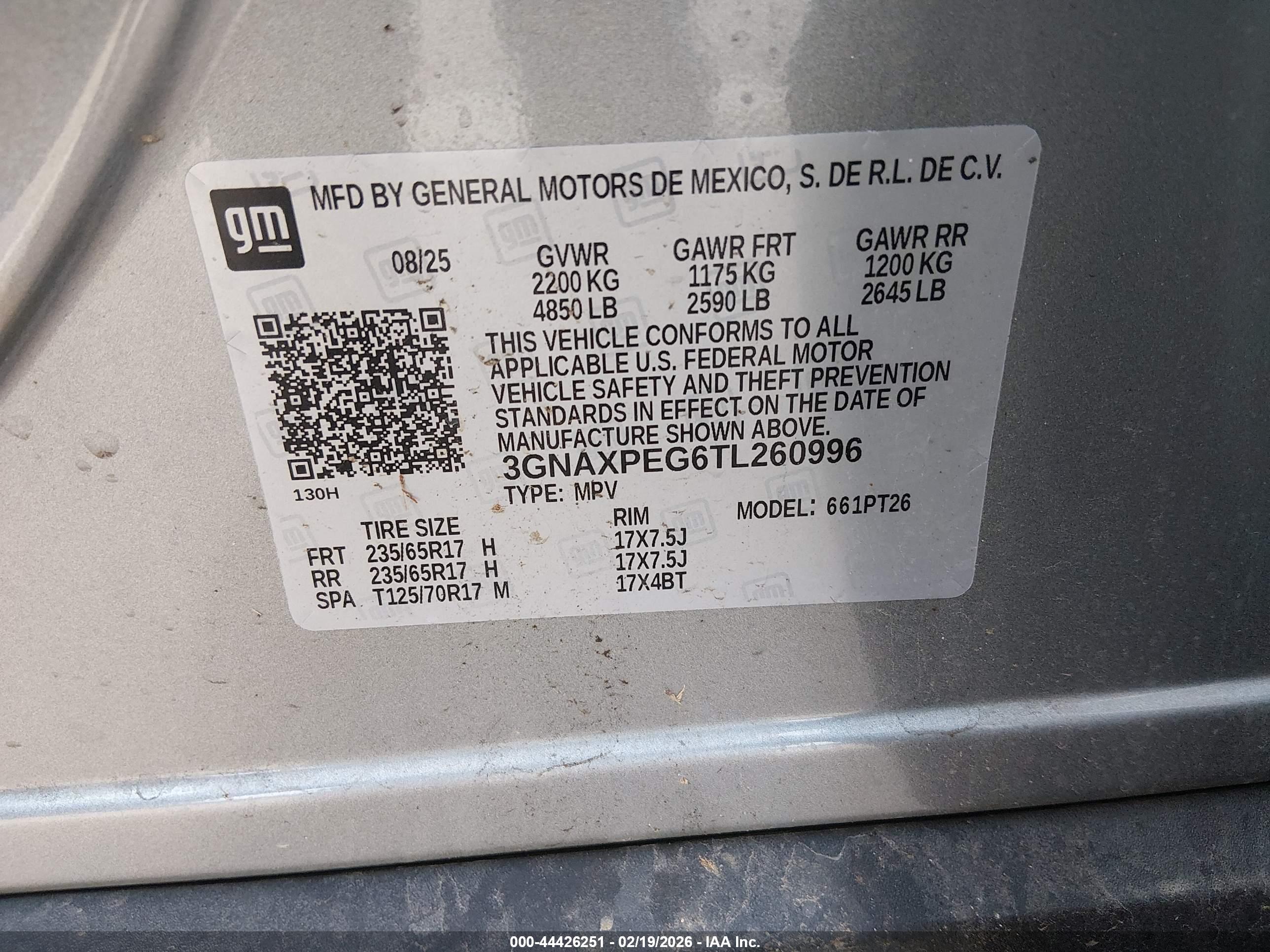 CHEVROLET EQUINOX image 9