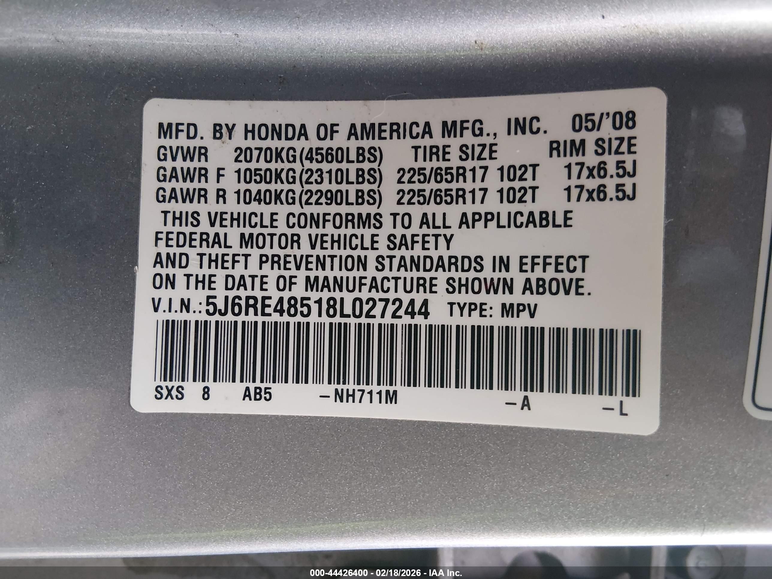 HONDA CR-V image 9