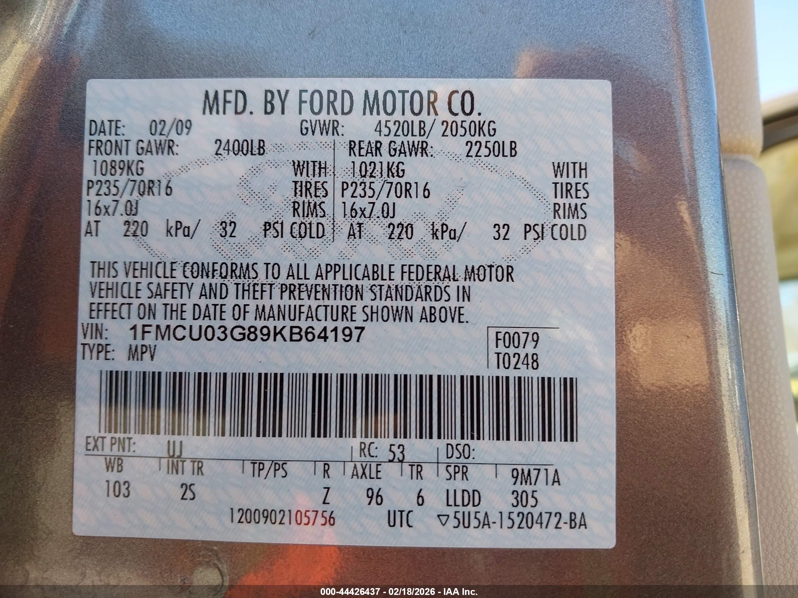 FORD ESCAPE image 9