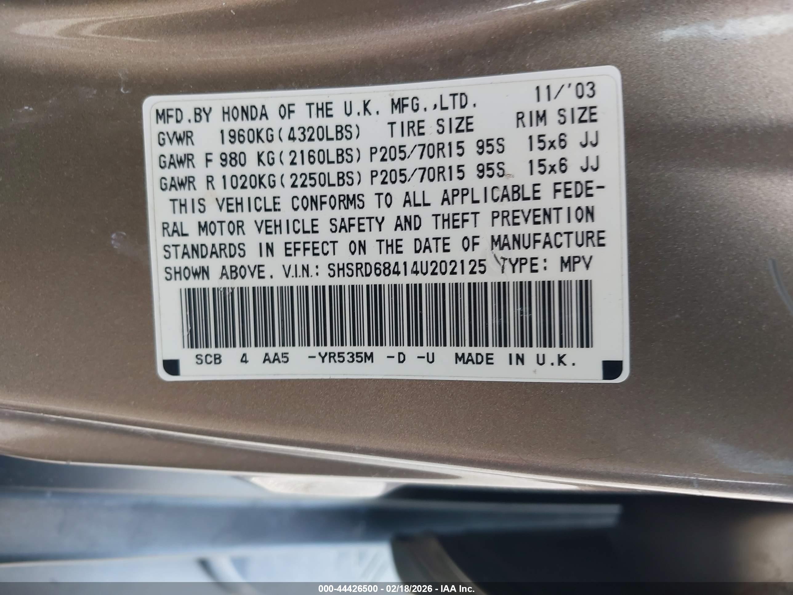 HONDA CR-V image 9