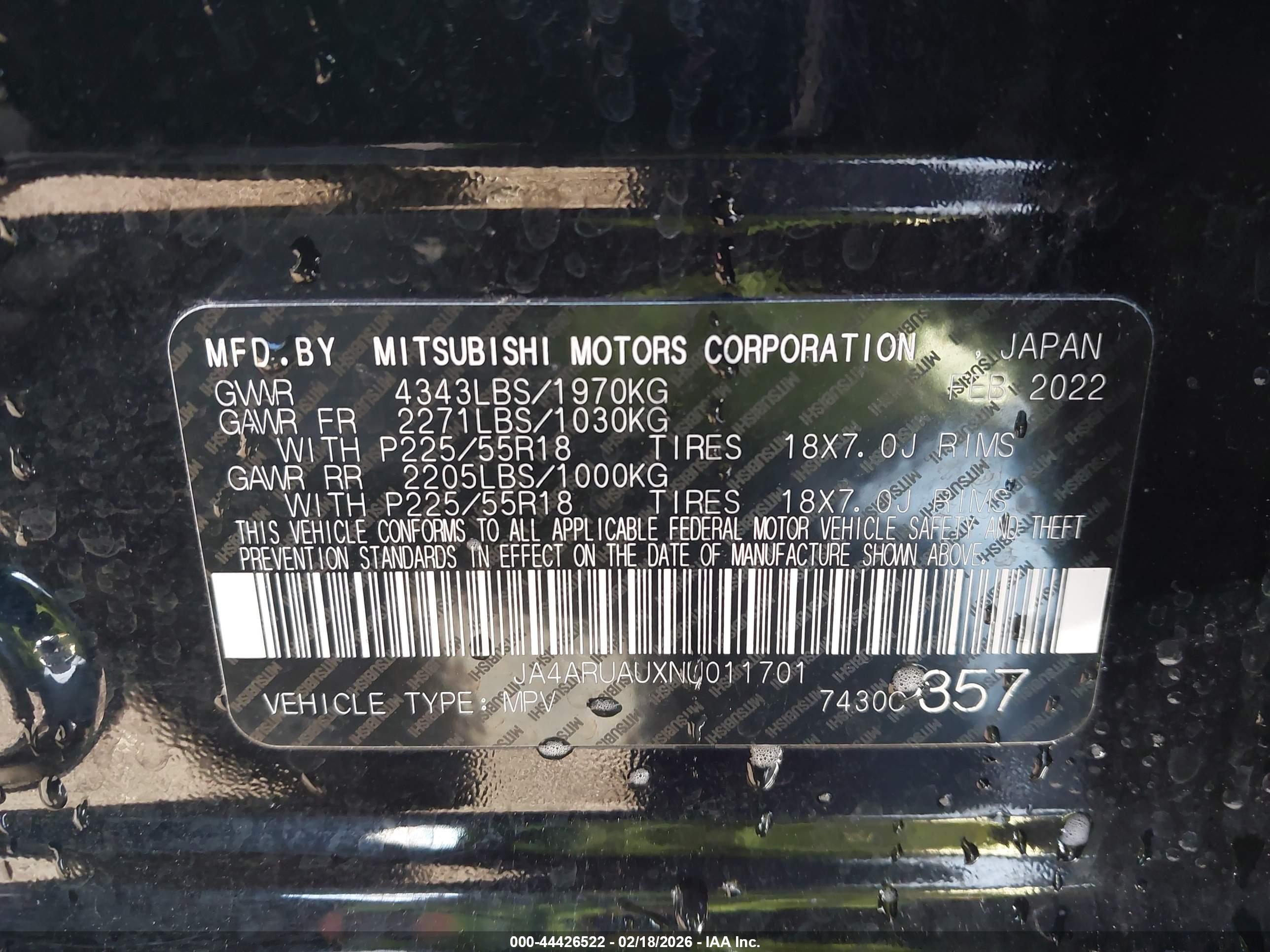 MITSUBISHI OUTLANDER image 9
