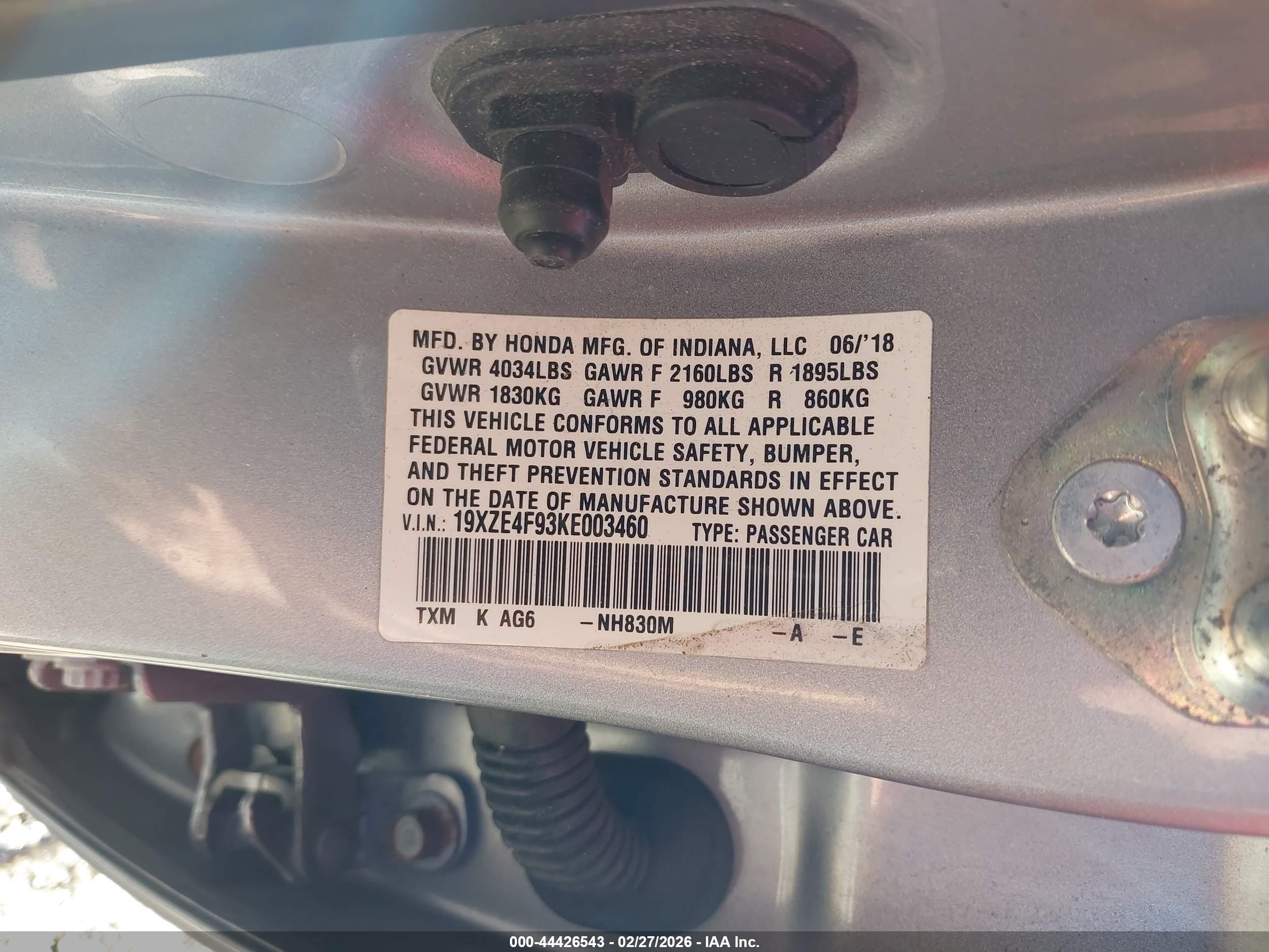 HONDA INSIGHT image 9