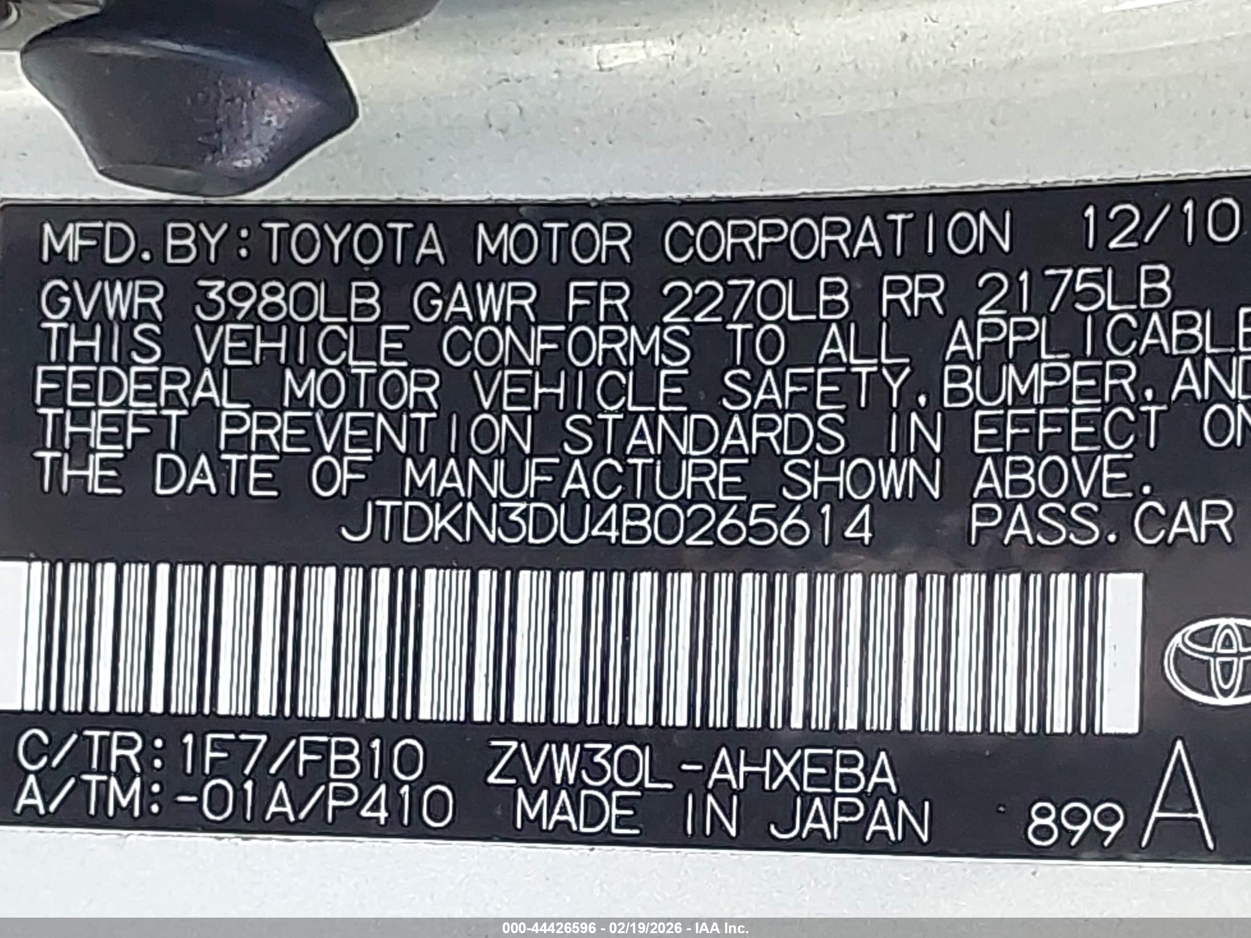 TOYOTA PRIUS image 9
