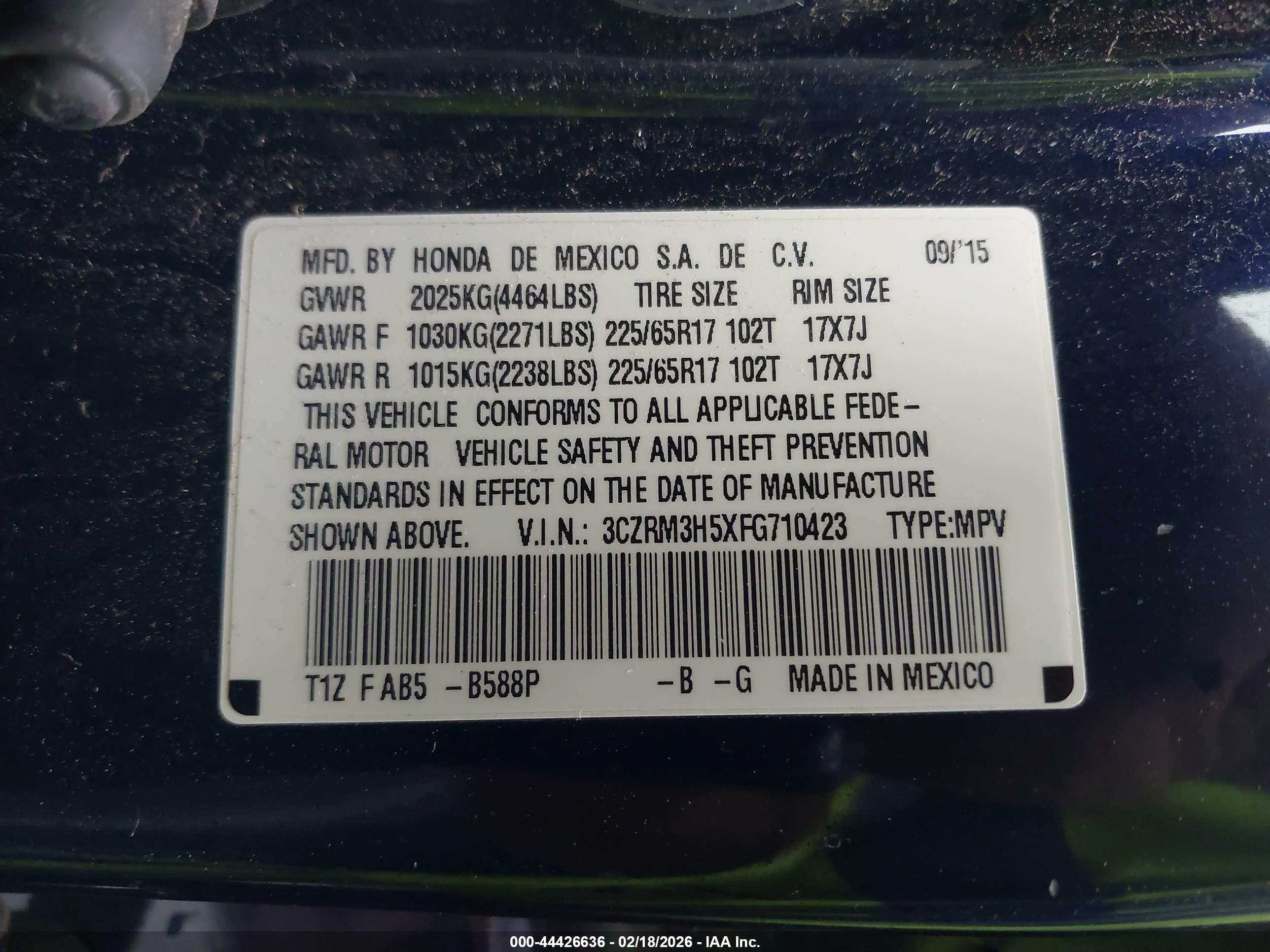 HONDA CR-V image 9