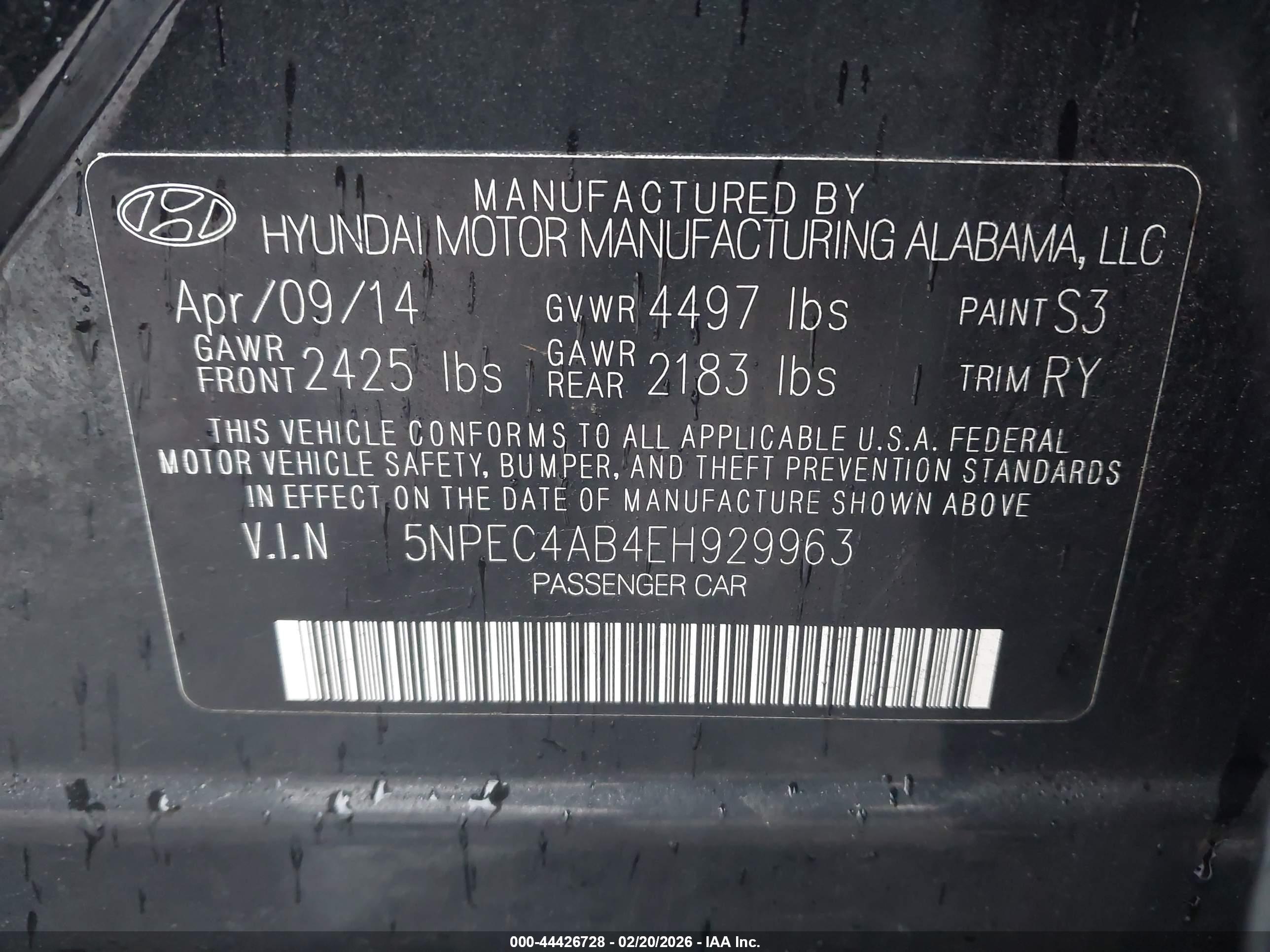 HYUNDAI SONATA image 9