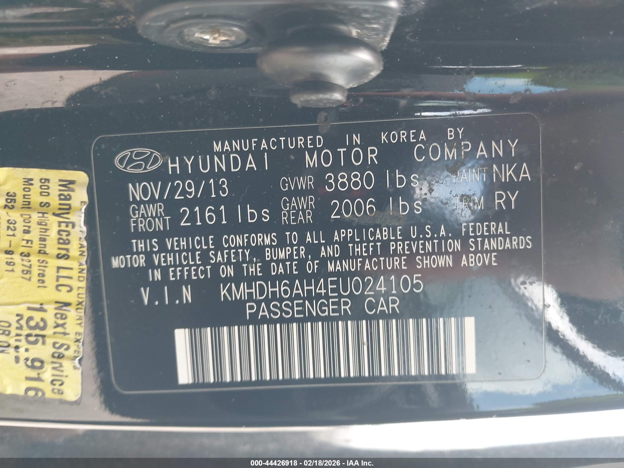 HYUNDAI ELANTRA image 9