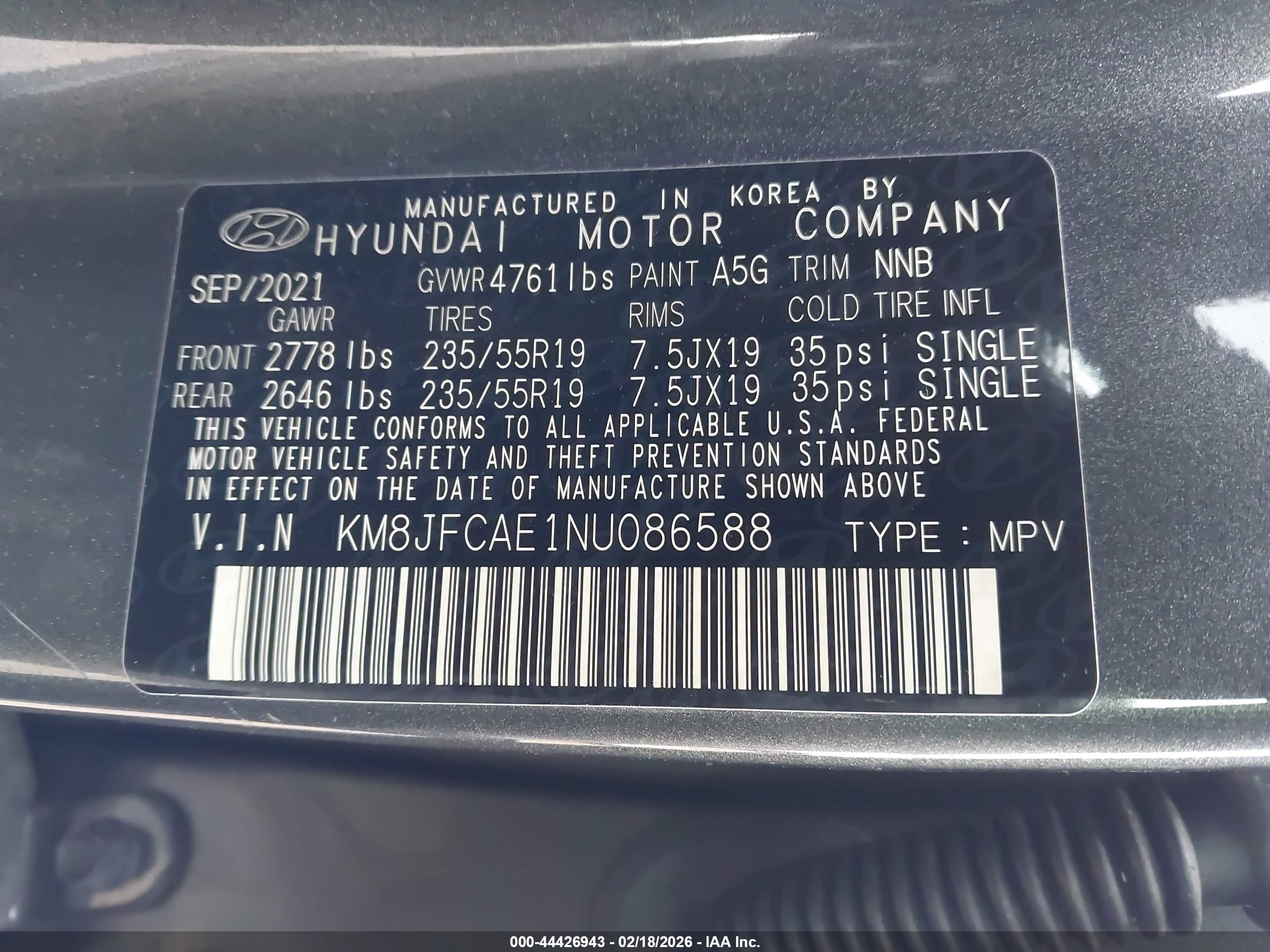 HYUNDAI TUCSON image 9