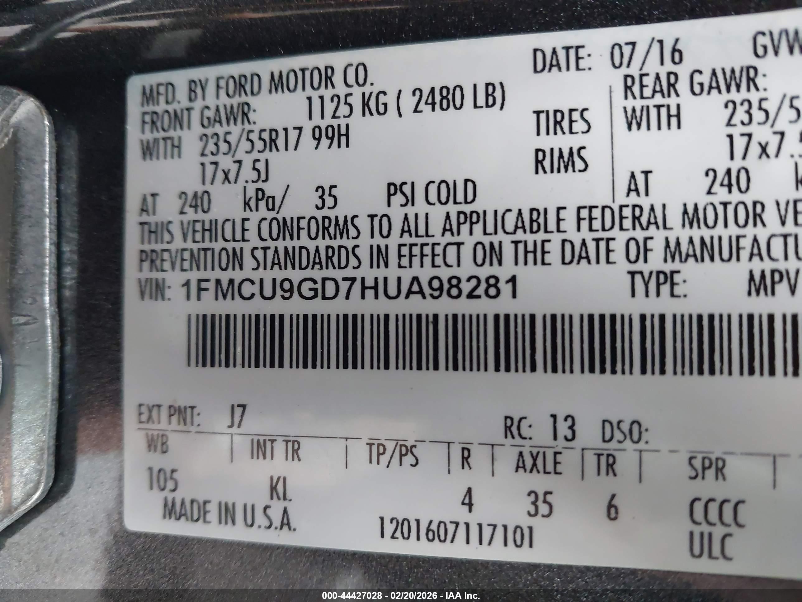 FORD ESCAPE image 9