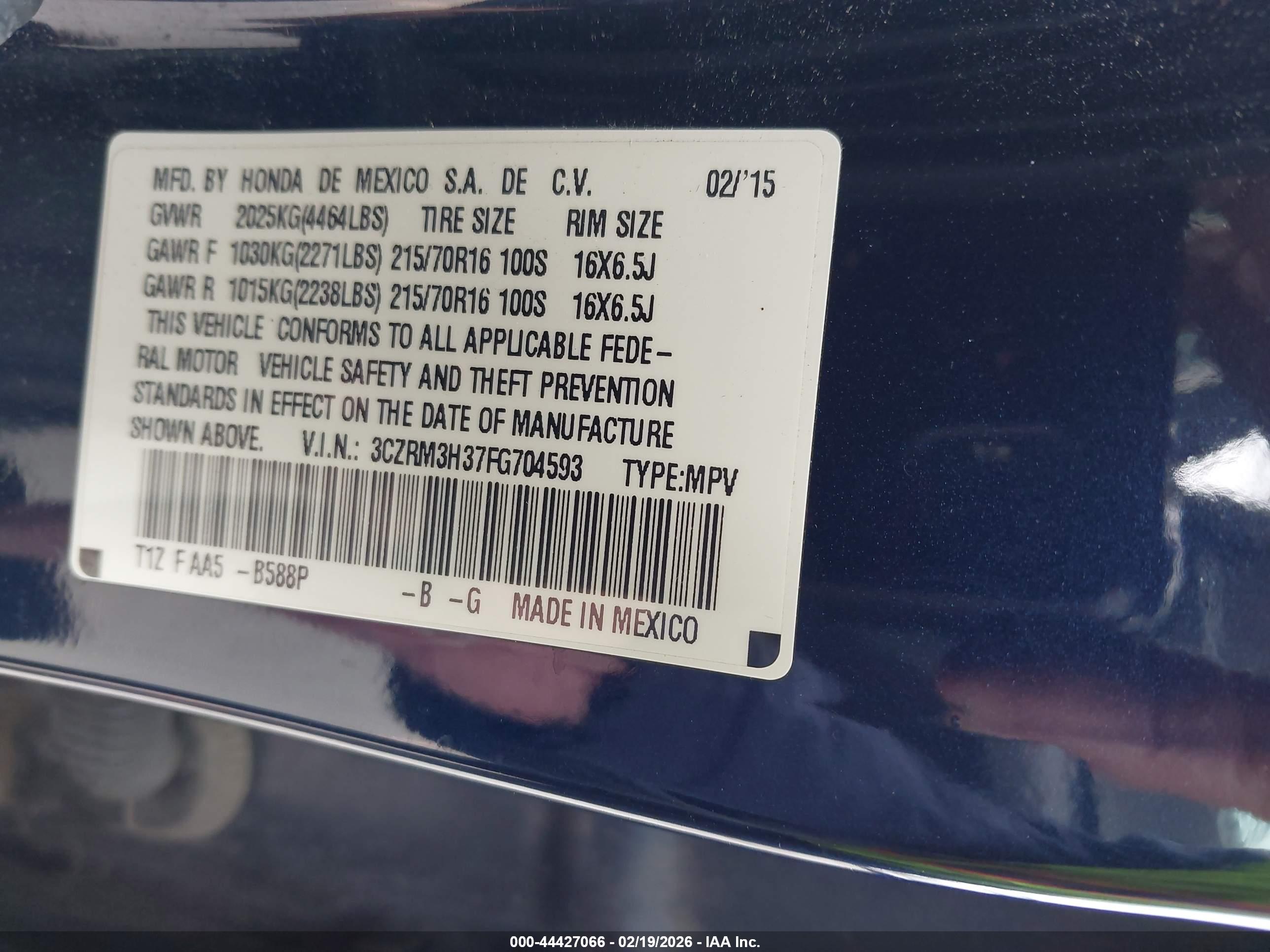 HONDA CR-V image 9